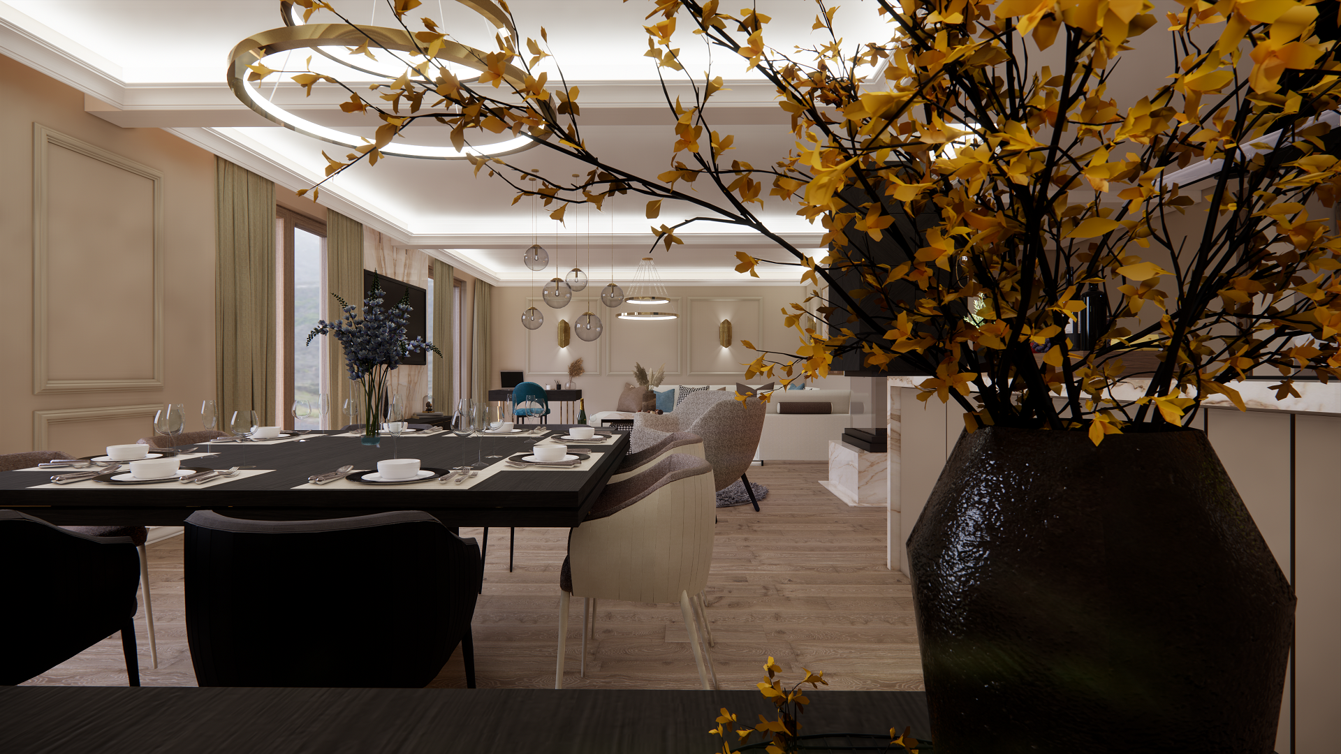 Dinning area.