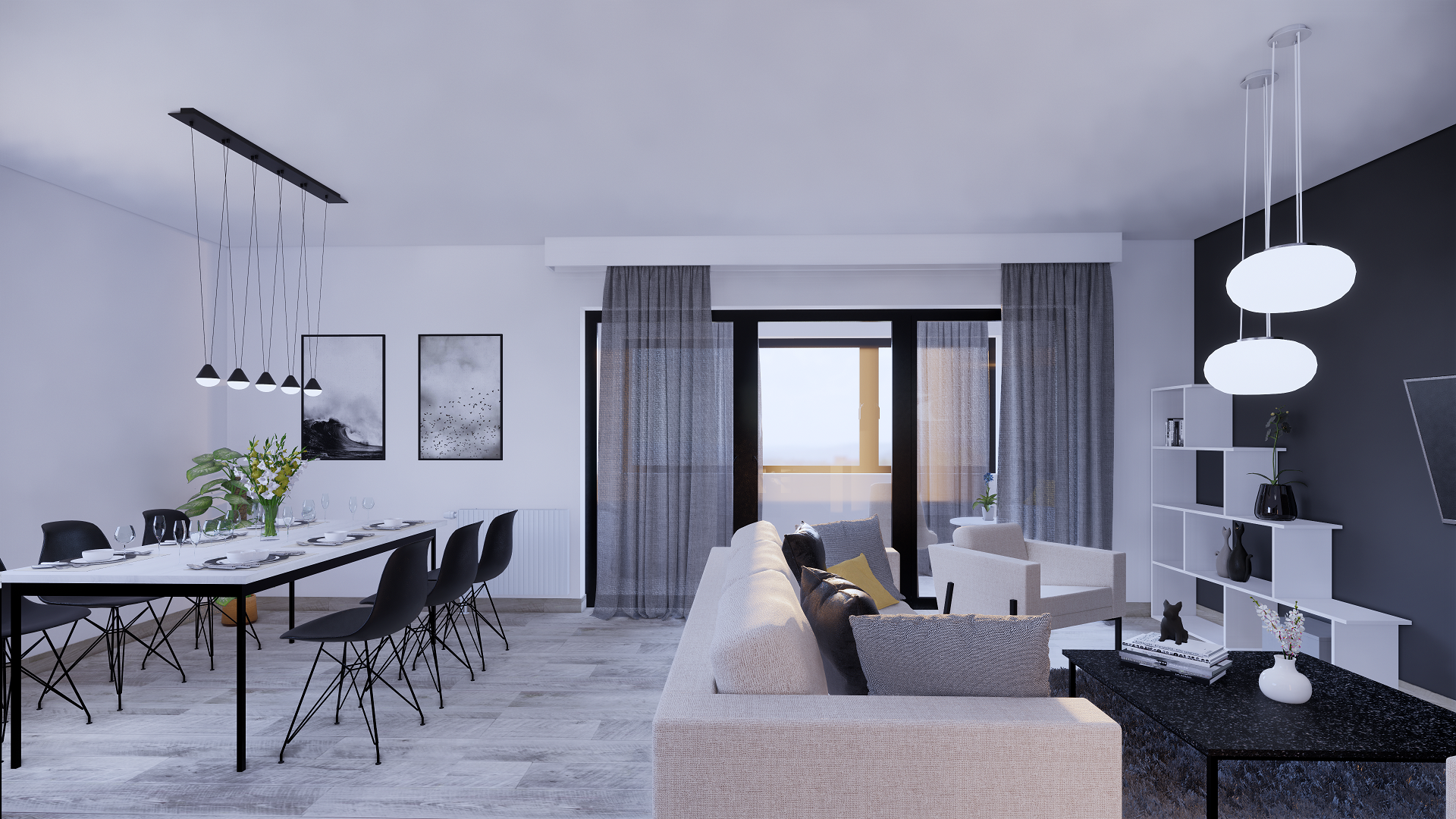 Living room.