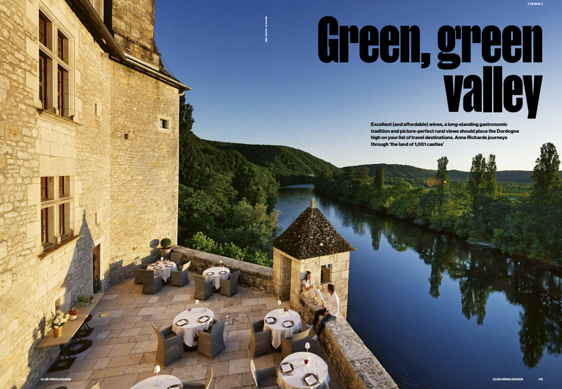 May 2025. Club Oenologique: Green, green valley. Wine & gastronomy in the Dordogne.