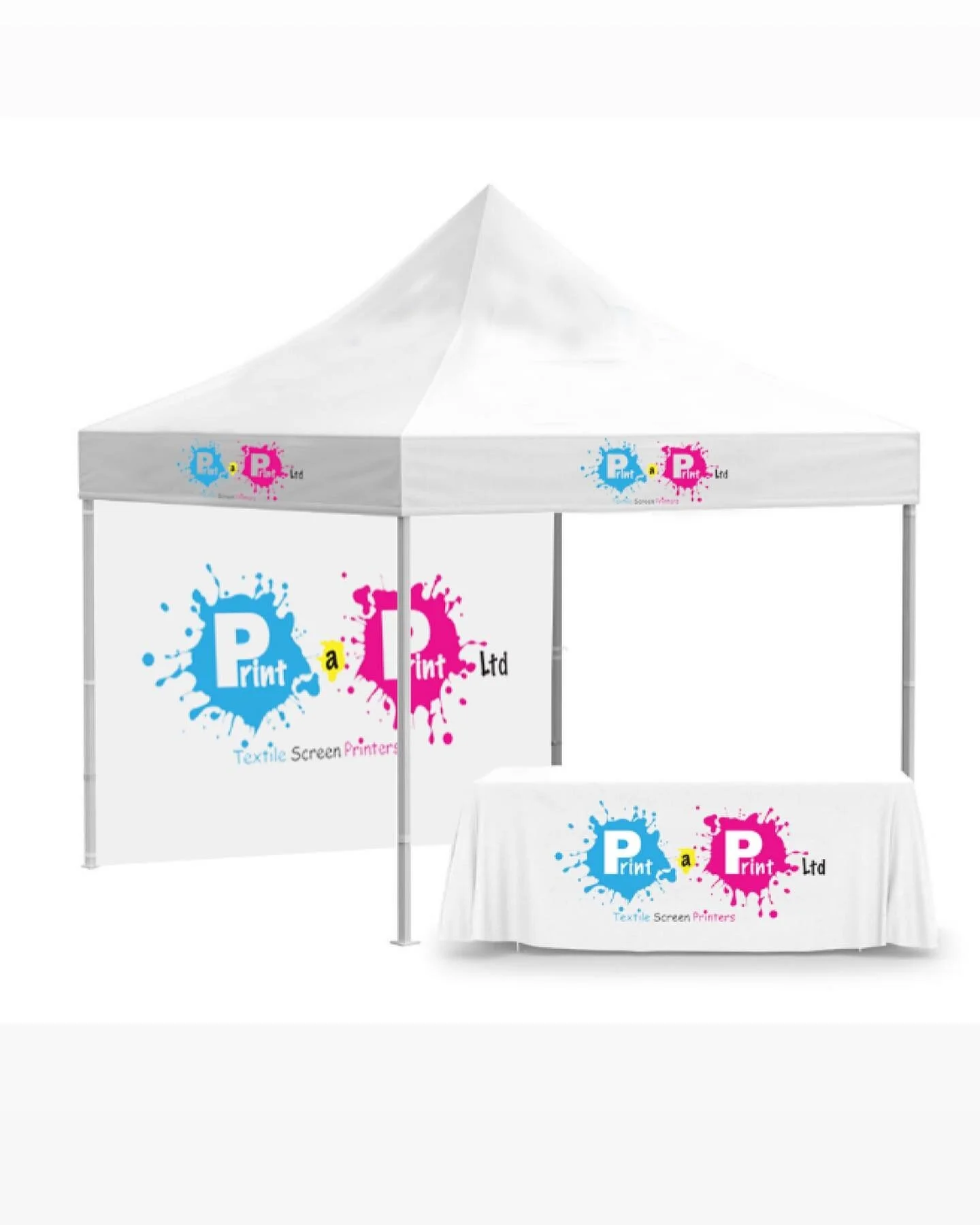 Display and signage products now available! 

✨printed flags 
✨table cloths
✨exhibition stands
✨printed gazebos