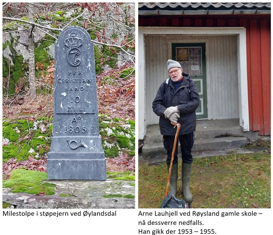 Pinsevandringa i 2023 vil trolig gå i området Akland -Røysland vestre, mandag 29.mai 2023.
