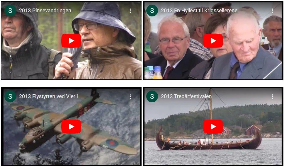 NYE FILMER FRA ÅRBØKENE, DENNE GANG ER DET FRA ÅRBOK 2013