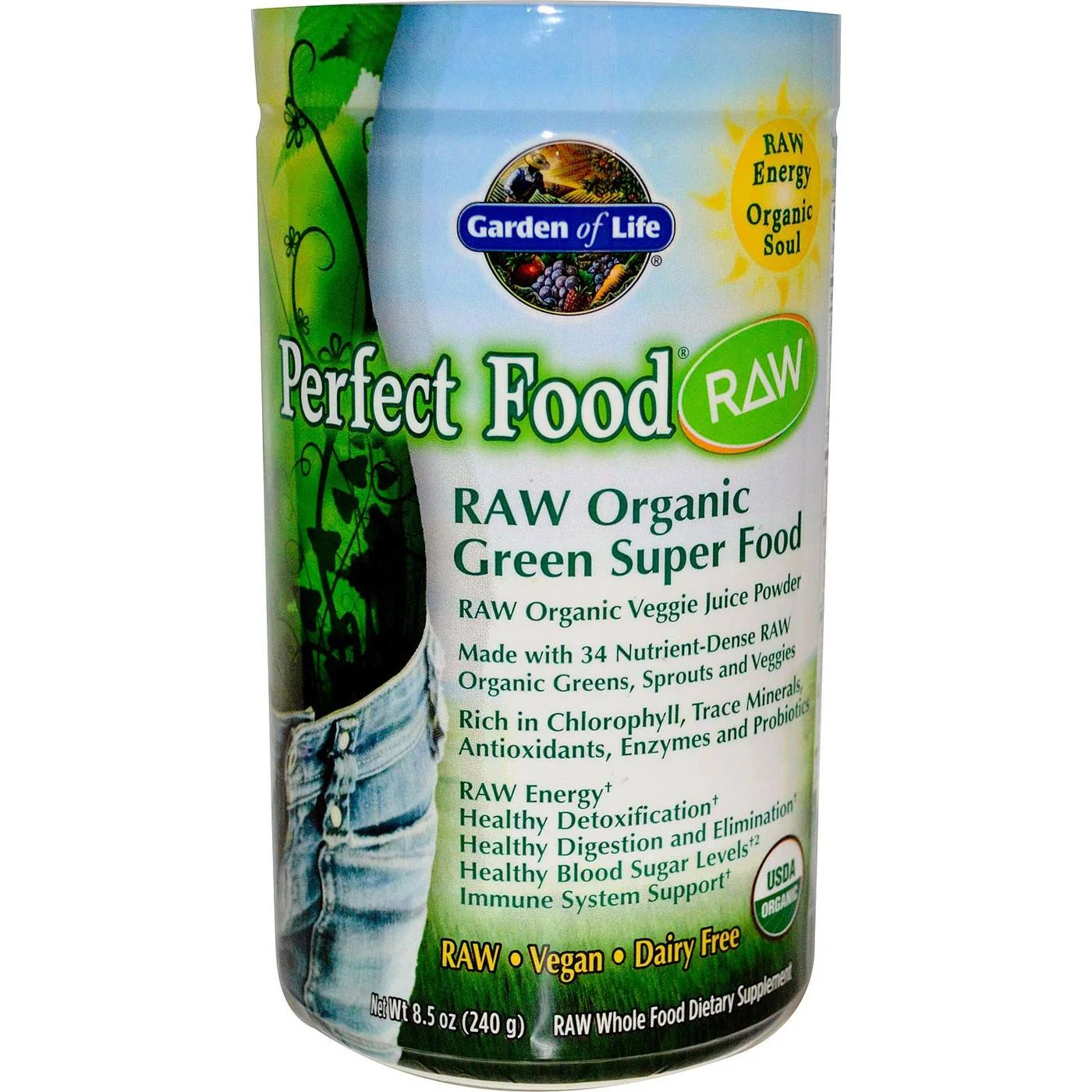 Raw Green Super Food Powder