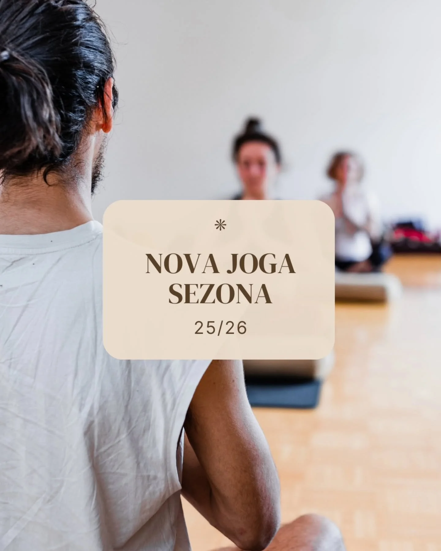 Joga sezona se je začela in skupine se že polnijo.
Prijave se zaprejo konec oktobra.
Se vidimo na blazini ali pa še naprej preko ekrana ✌️
https://www.jogatihopero.com/prijava