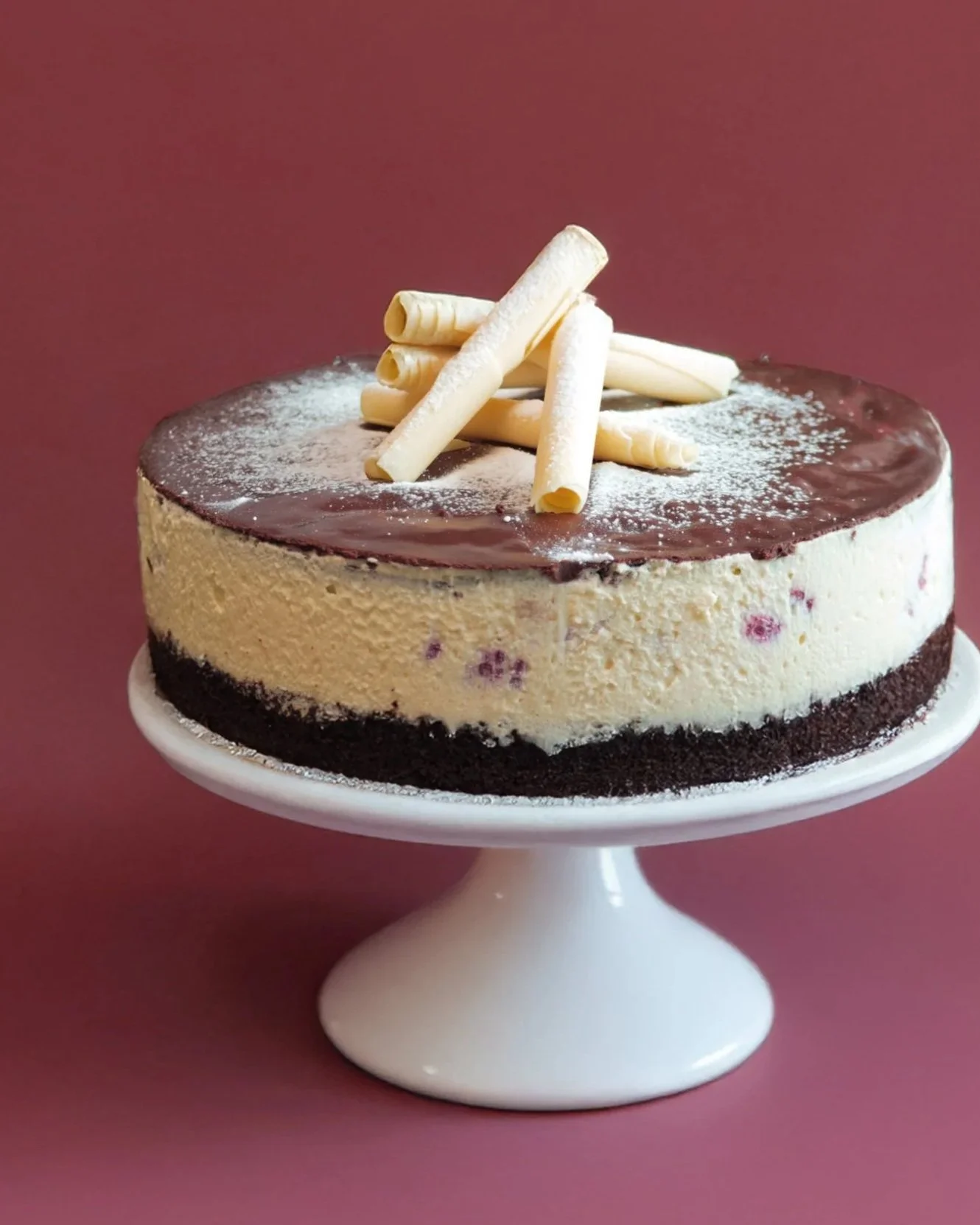 (PRE-ORDER) WHITE CHOCOLATE RASPBERRY MOUSSE TORTE