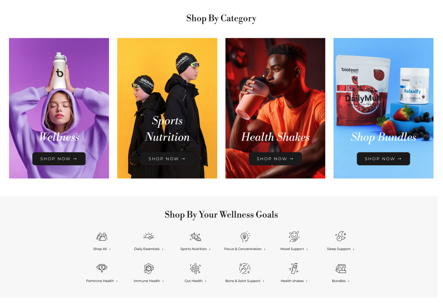 Complete 360 website redesign