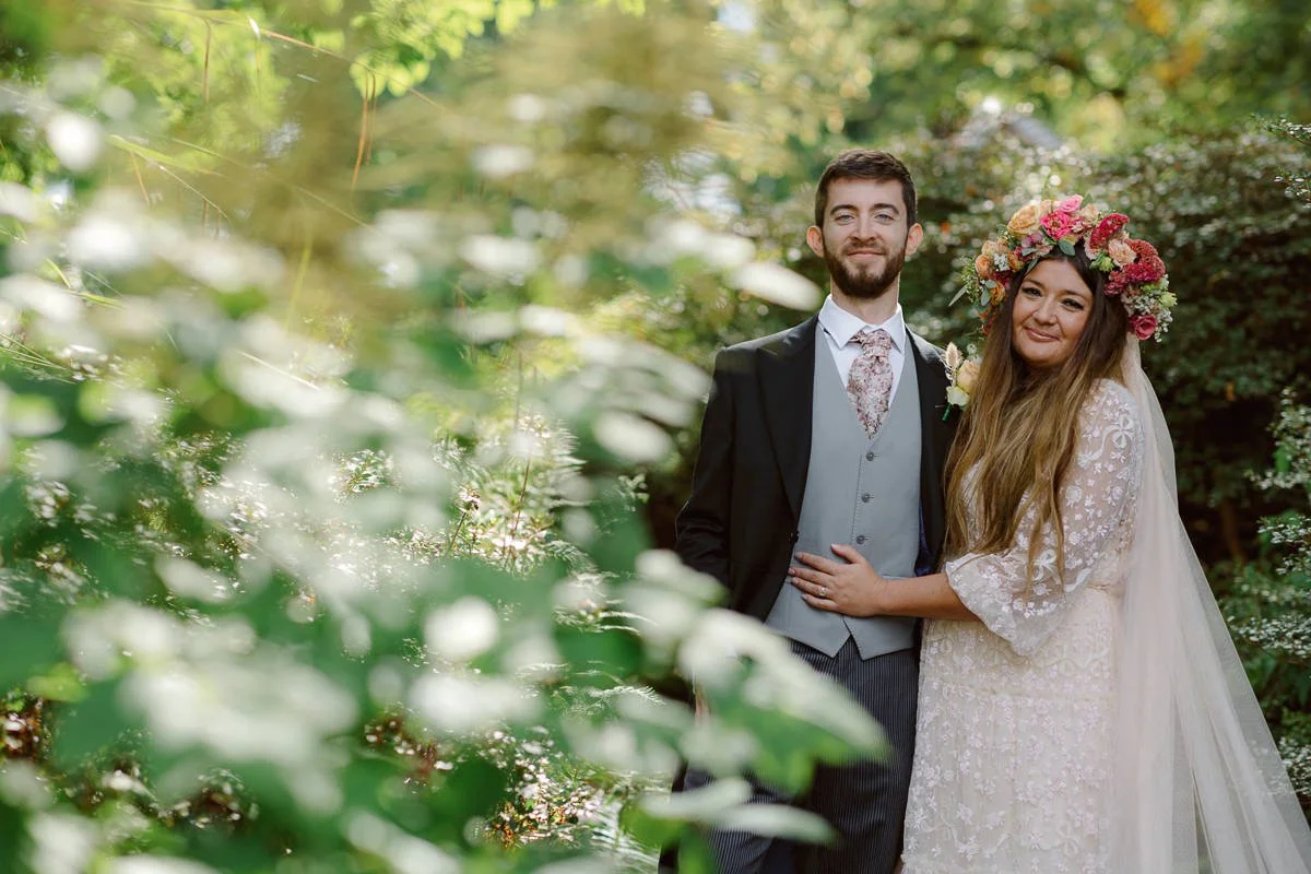 Intimate wedding at Hever Castle, Kent