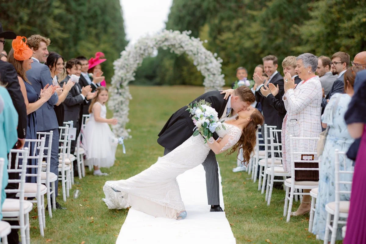Fun Lavish Summer Wedding at Minley Manor, Hampshire