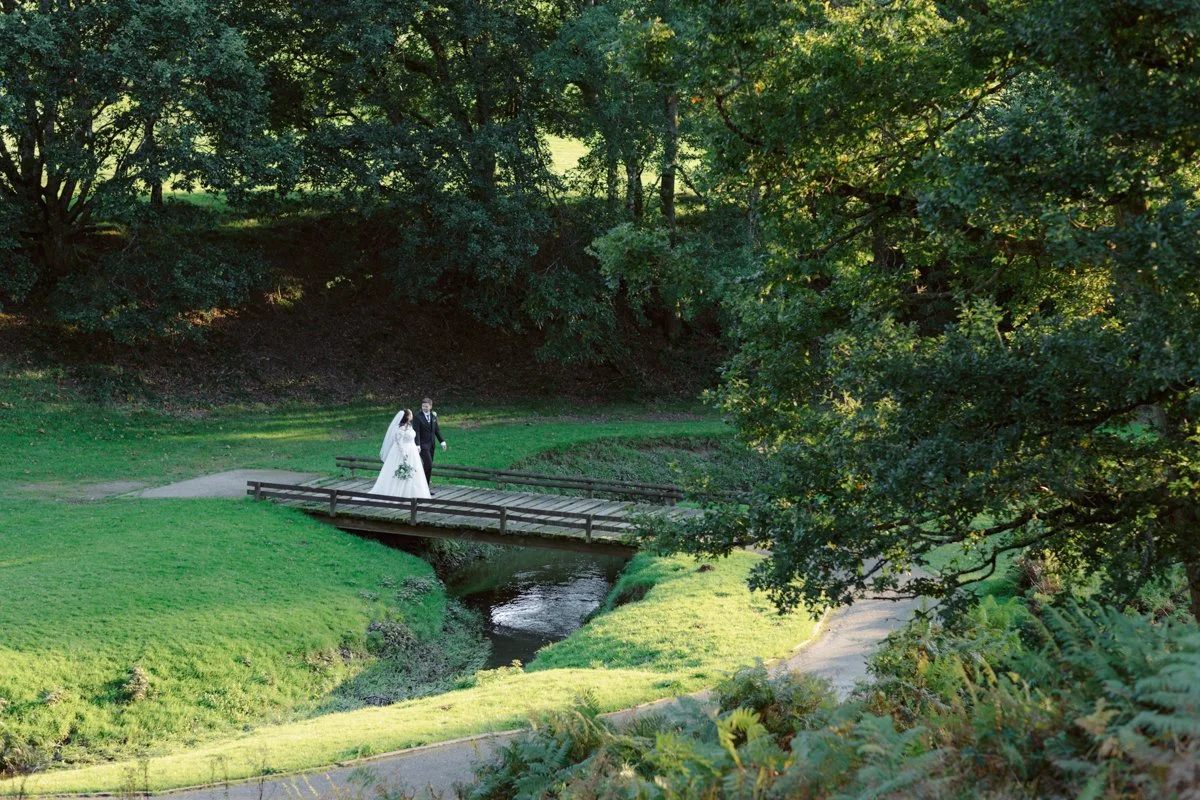 Laid-back Vineyard October Wedding at Mannings Heath golf club, West Sussex