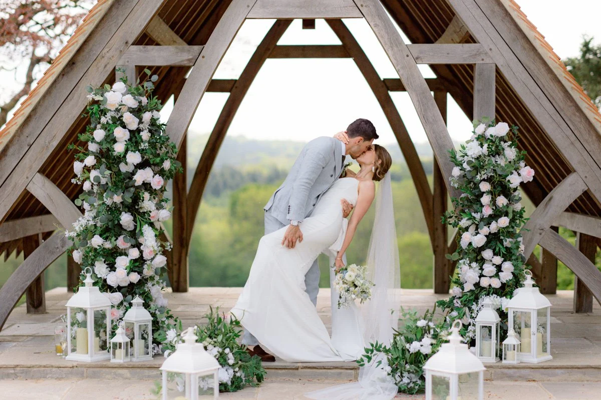 Stylish and Elegant Spring Wedding at Highley manor, Sussex