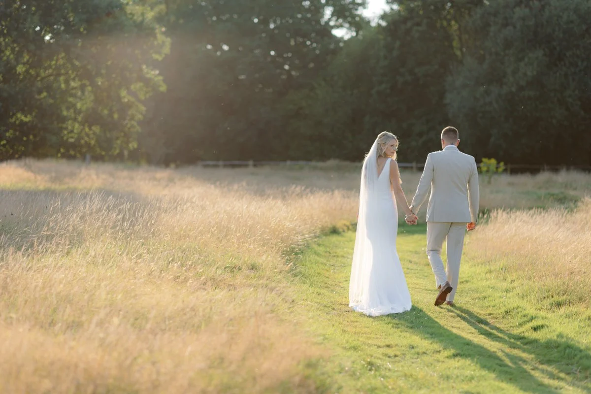 Romantic and Chic Summer Wedding at Brookfield barn, Sussex