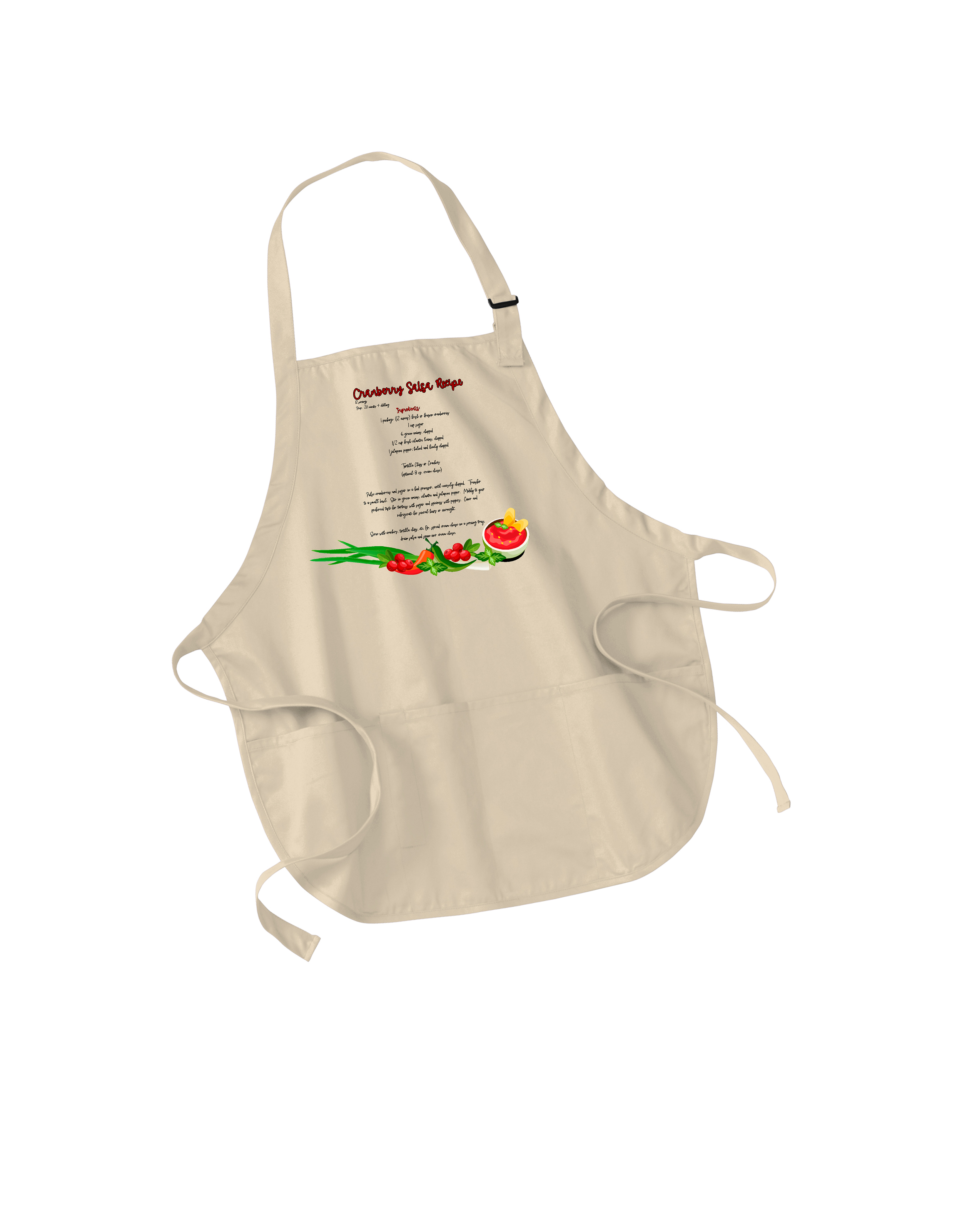 Cranberry Salsa Recipe Apron