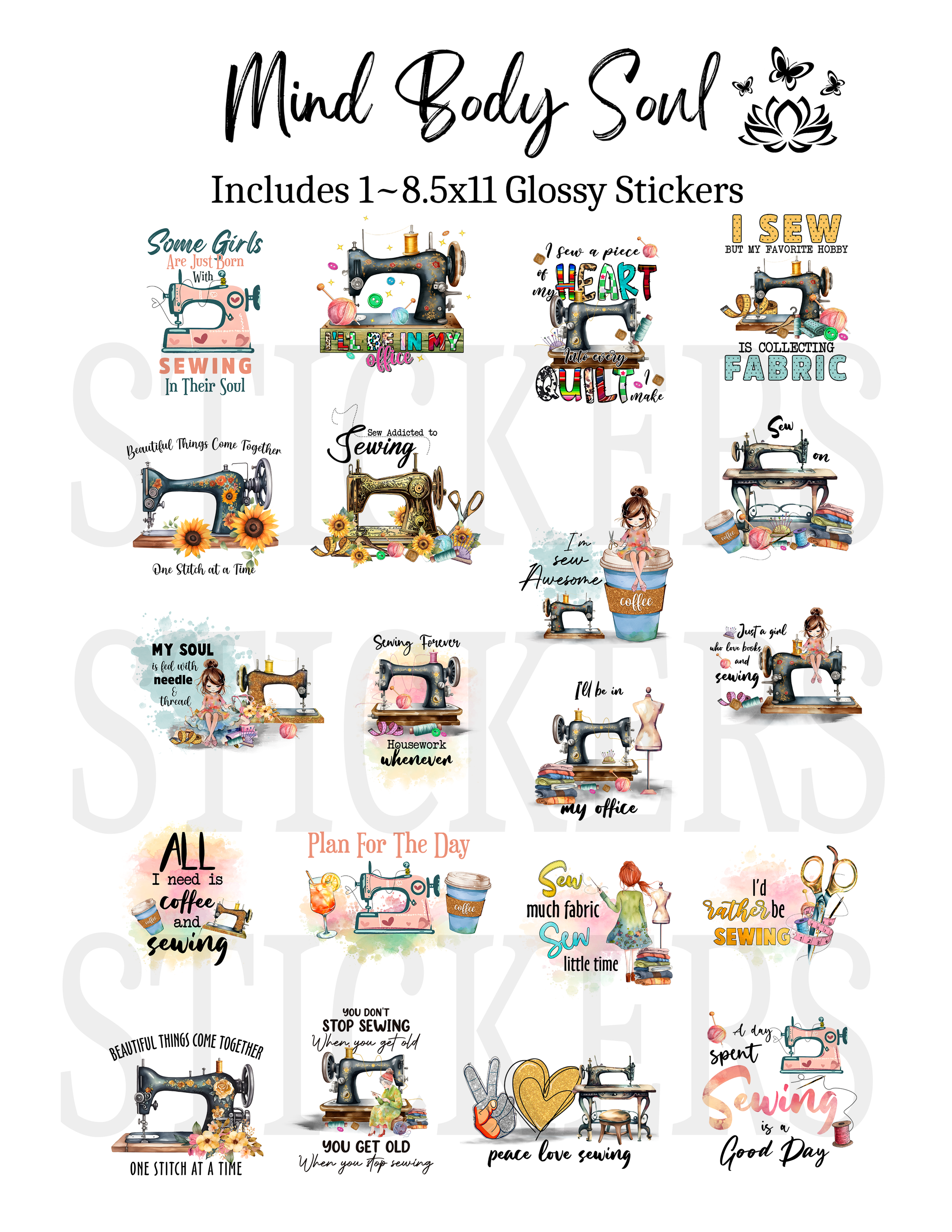 Sewing Quote Stickers 02