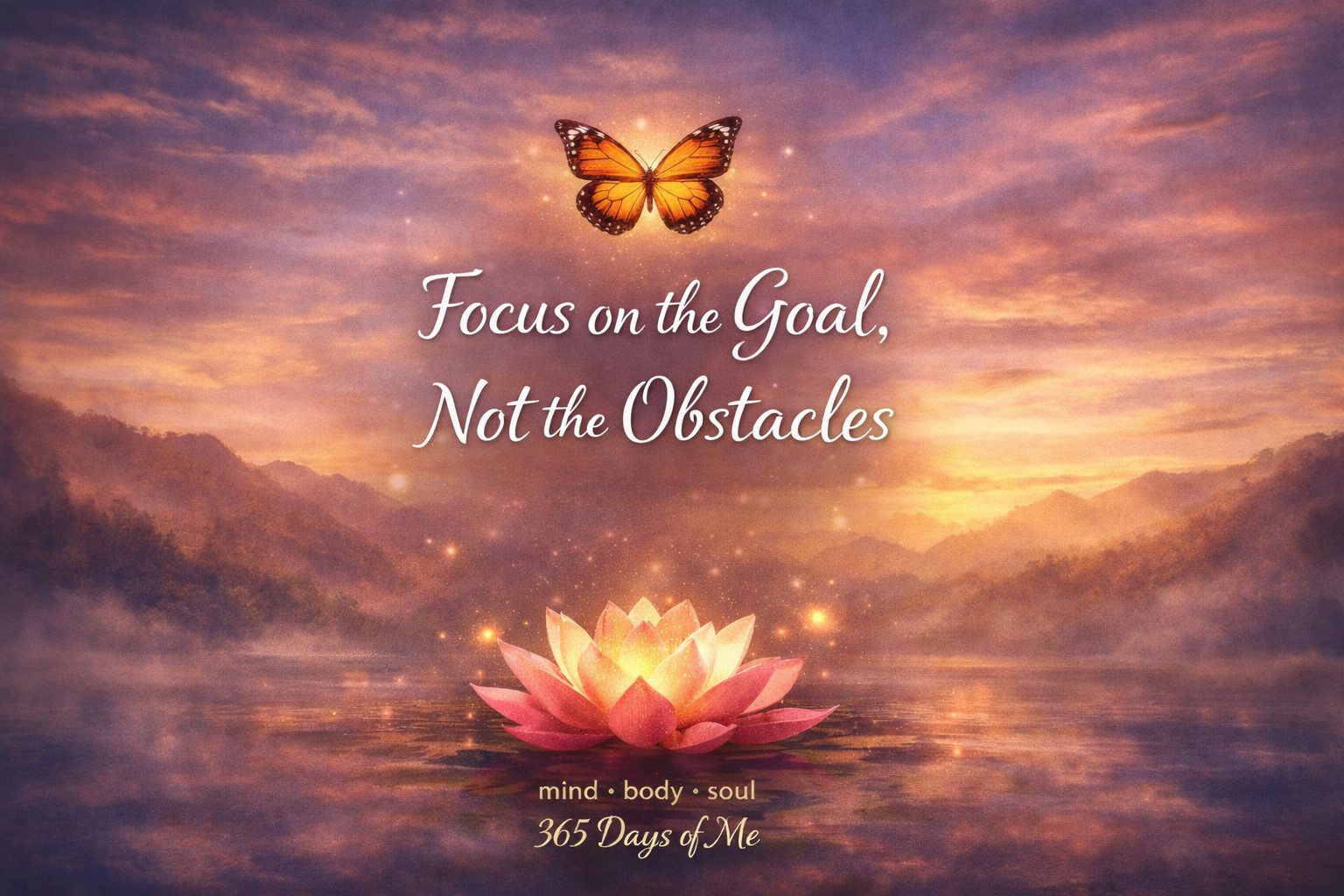 Focus on the Good, Not the Obstacles