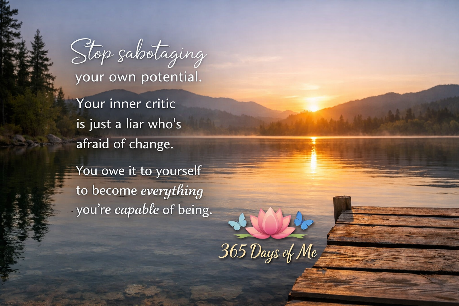 Overcoming self-sabotage