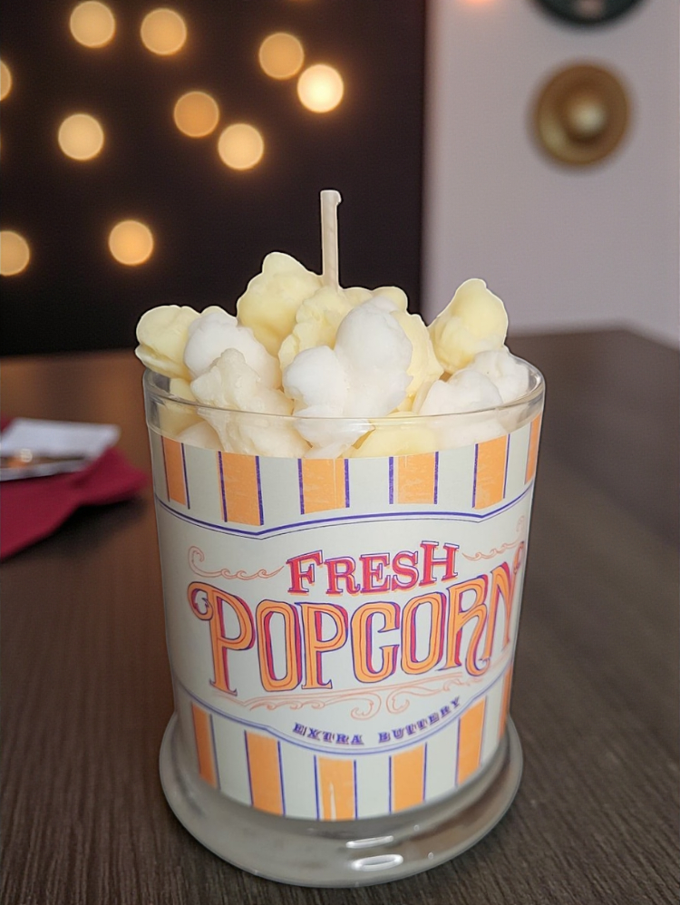 Popcorn Candle