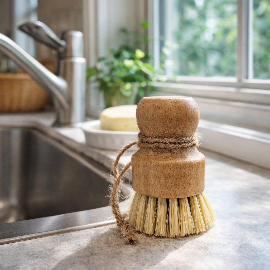 Natural Sisal Pot Brush