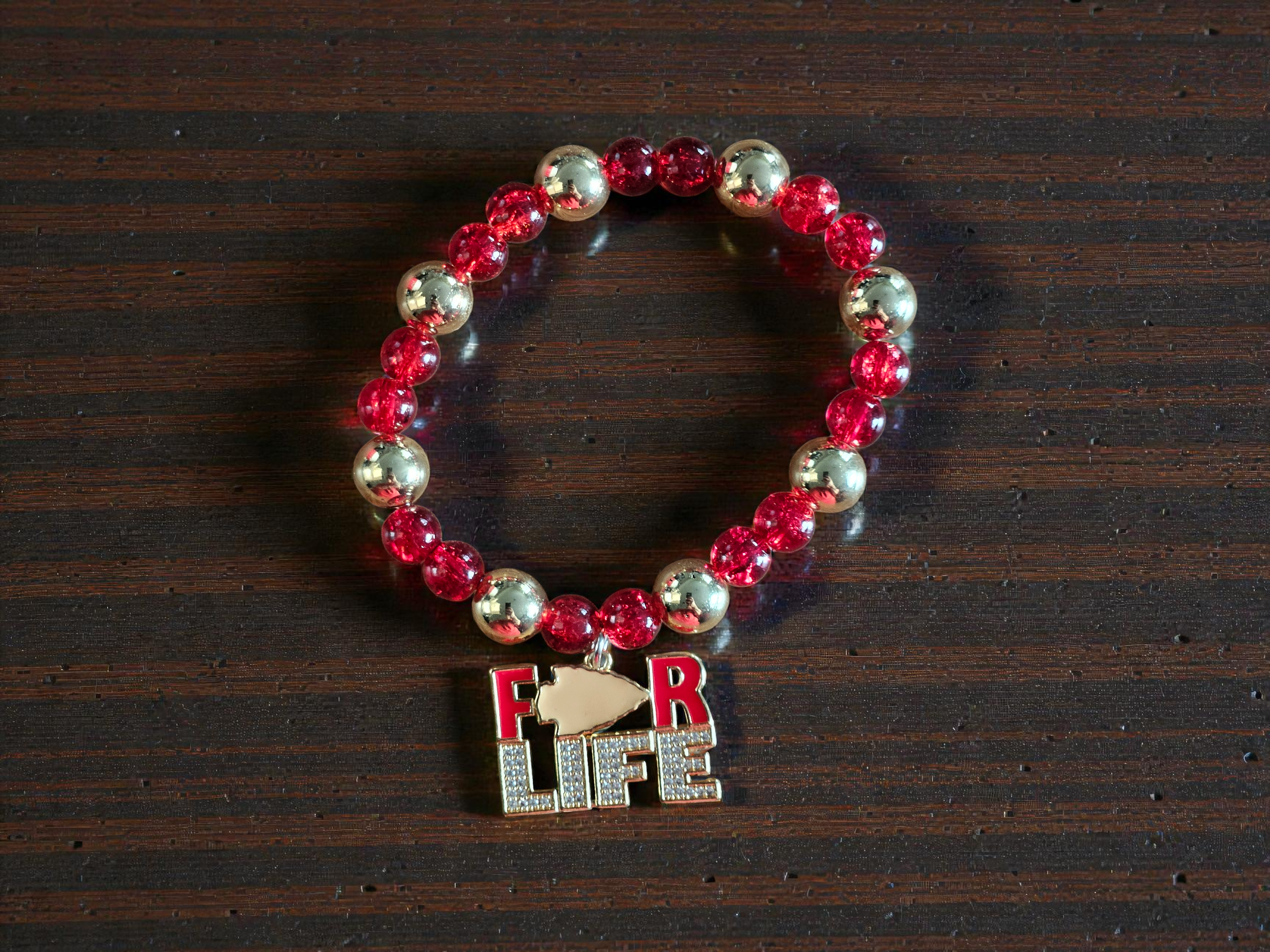 KC Chiefs Bracelet