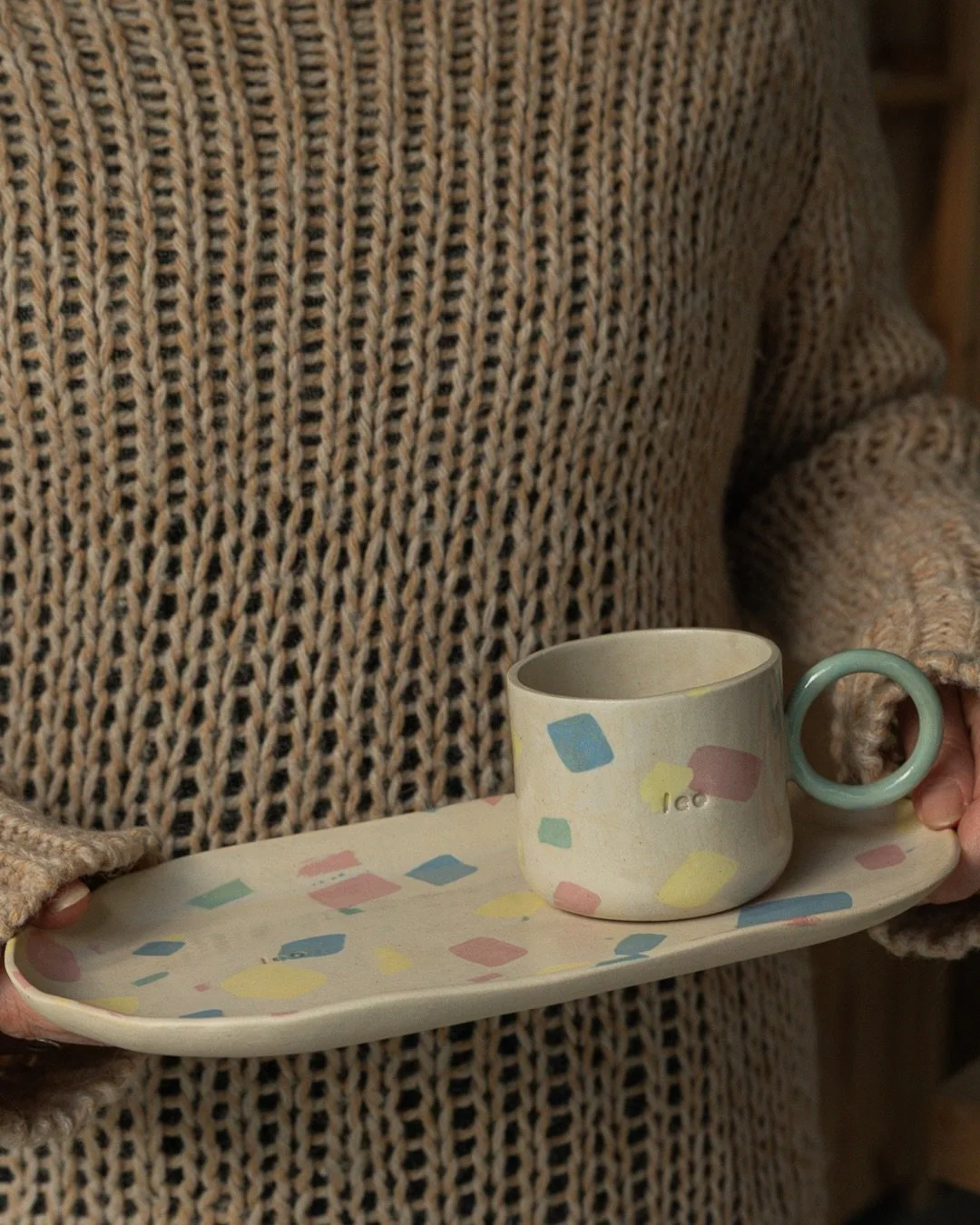 🌈 Almorzos con moita cor e imaxinaci&oacute;n!

Que ilusi&oacute;n esta encarga de set de almorzo para nen@s, un dese&ntilde;o pensado para converter cada ma&ntilde;&aacute; nun pequeno momento especial. Pezas &uacute;nicas, feitas a man no taller, 