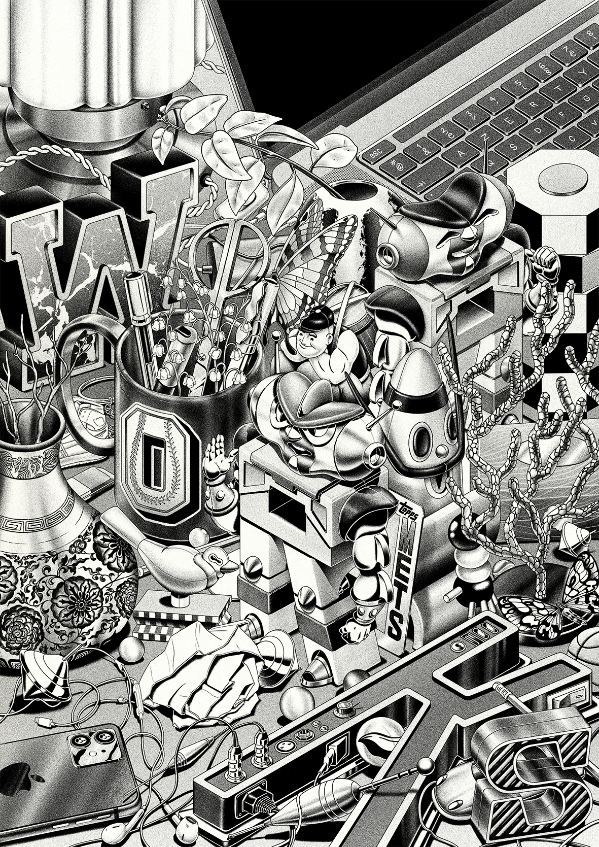 unexpected-work-illustration-shane-hello-ddb-campagne-black-and-white.webp