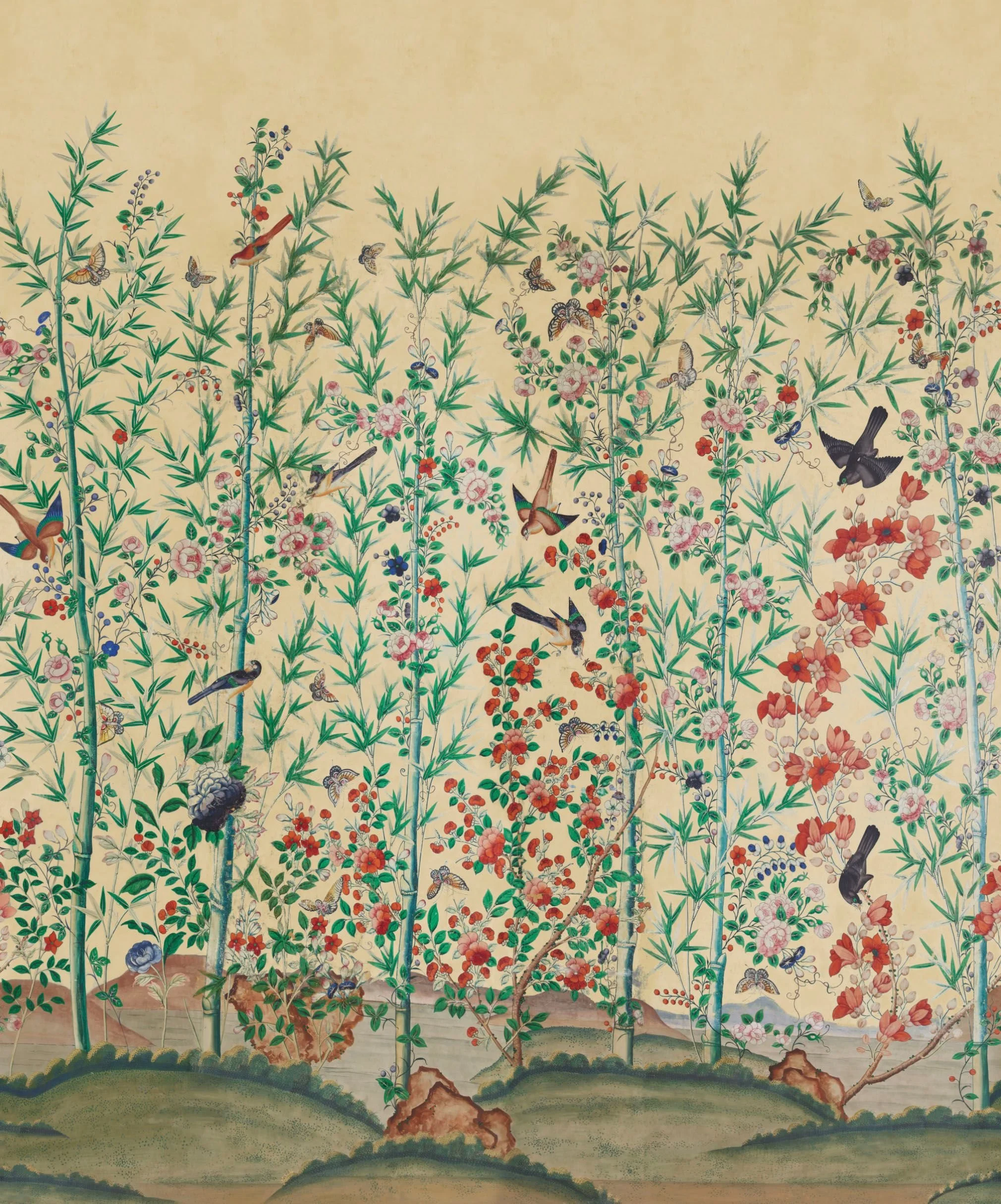 Bamboo Garden (Parchment)