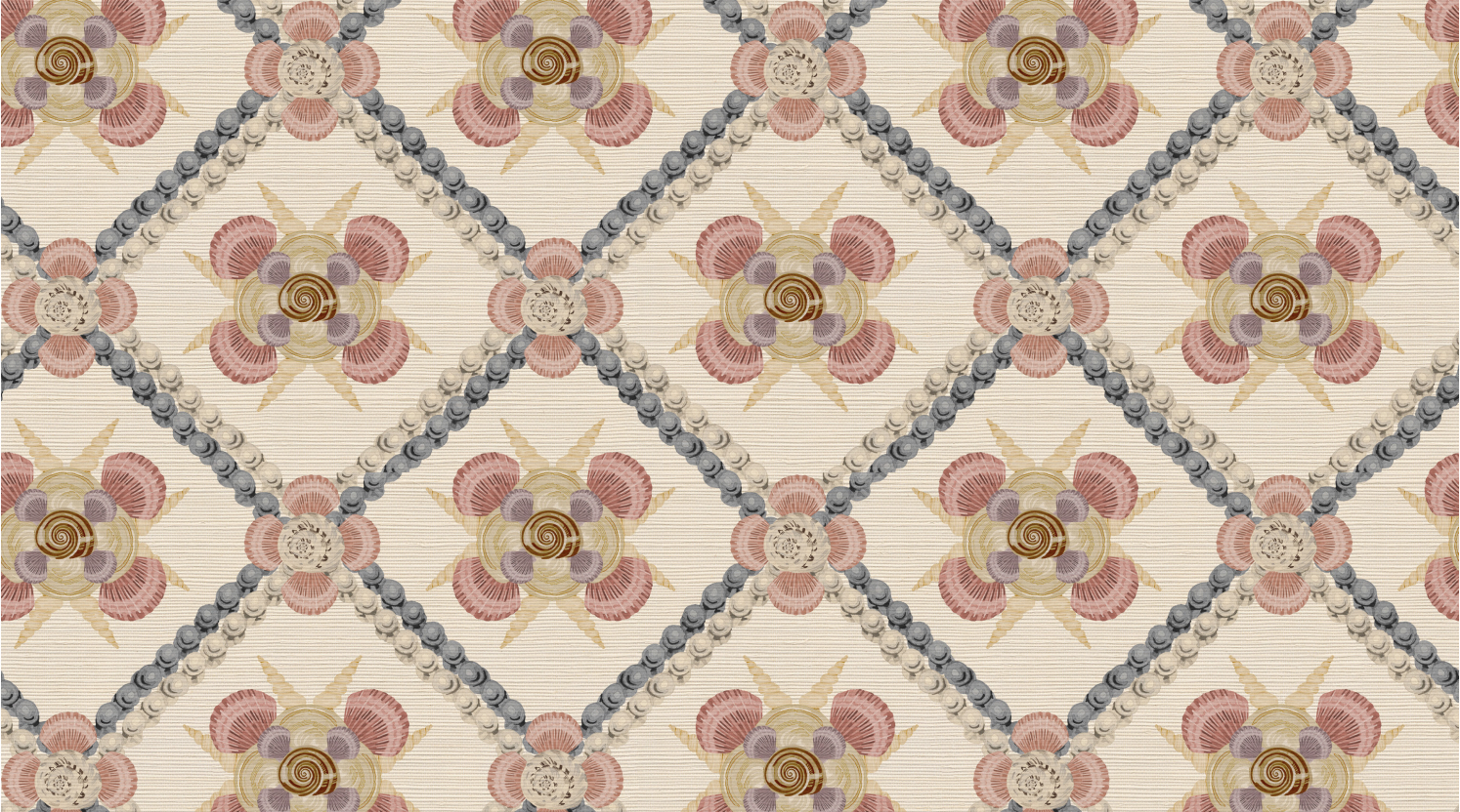 Lyford (Multi) On Sisal Grasscloth