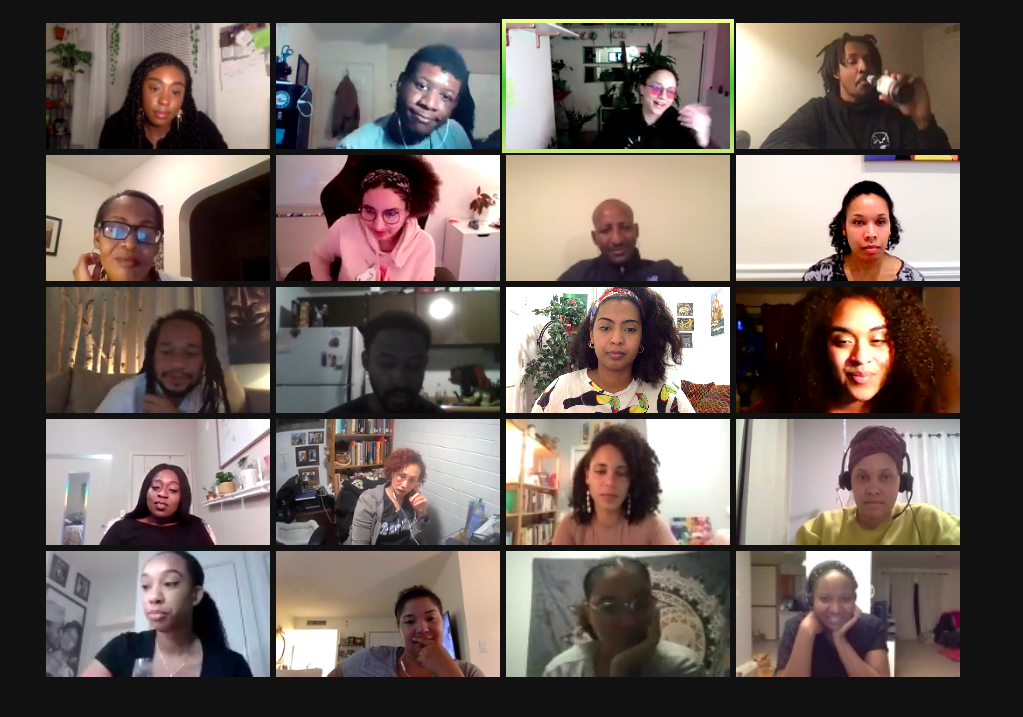 Black in BioAnth virtual happy hour during #BiBAWeek2021