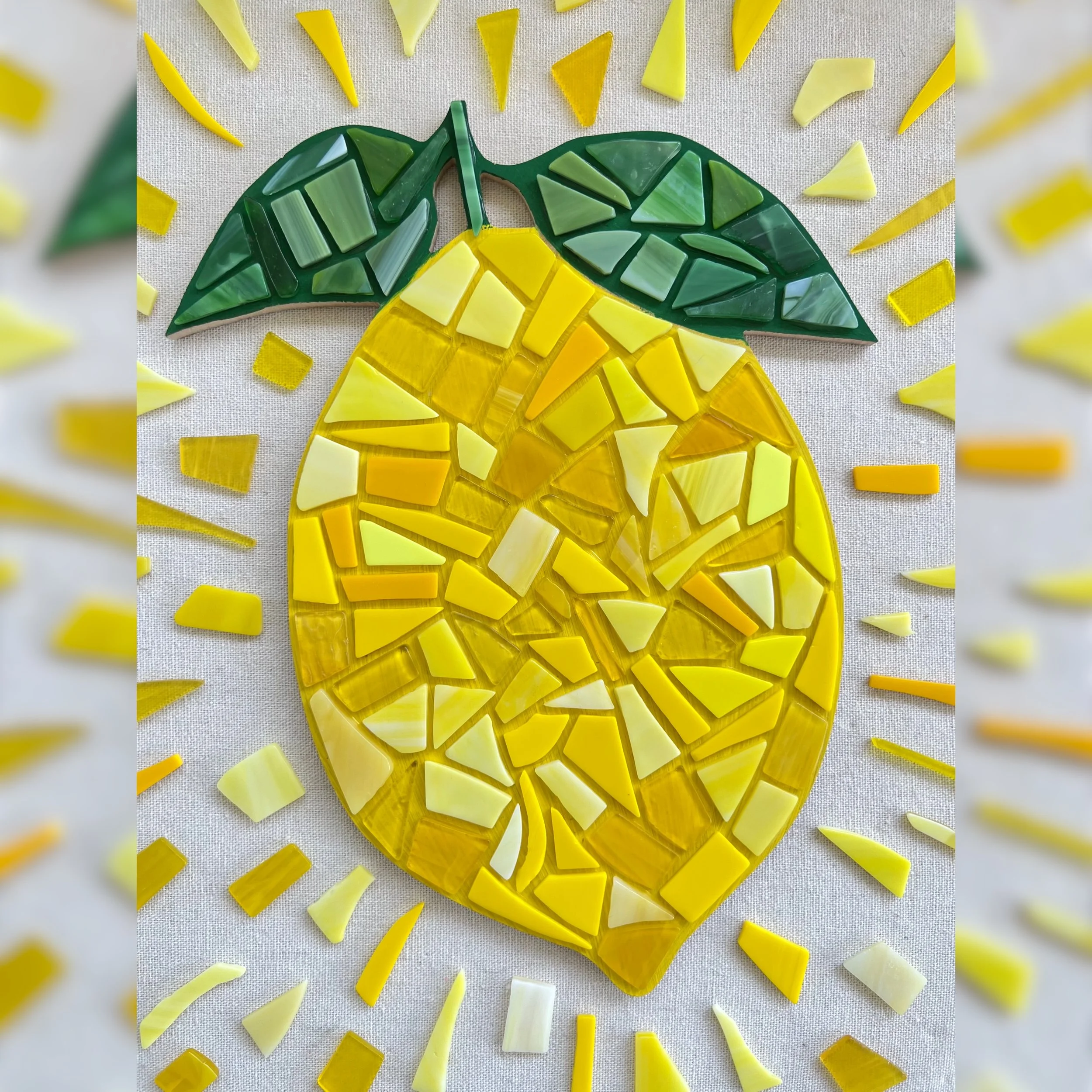 Lemon Mosaic Class
