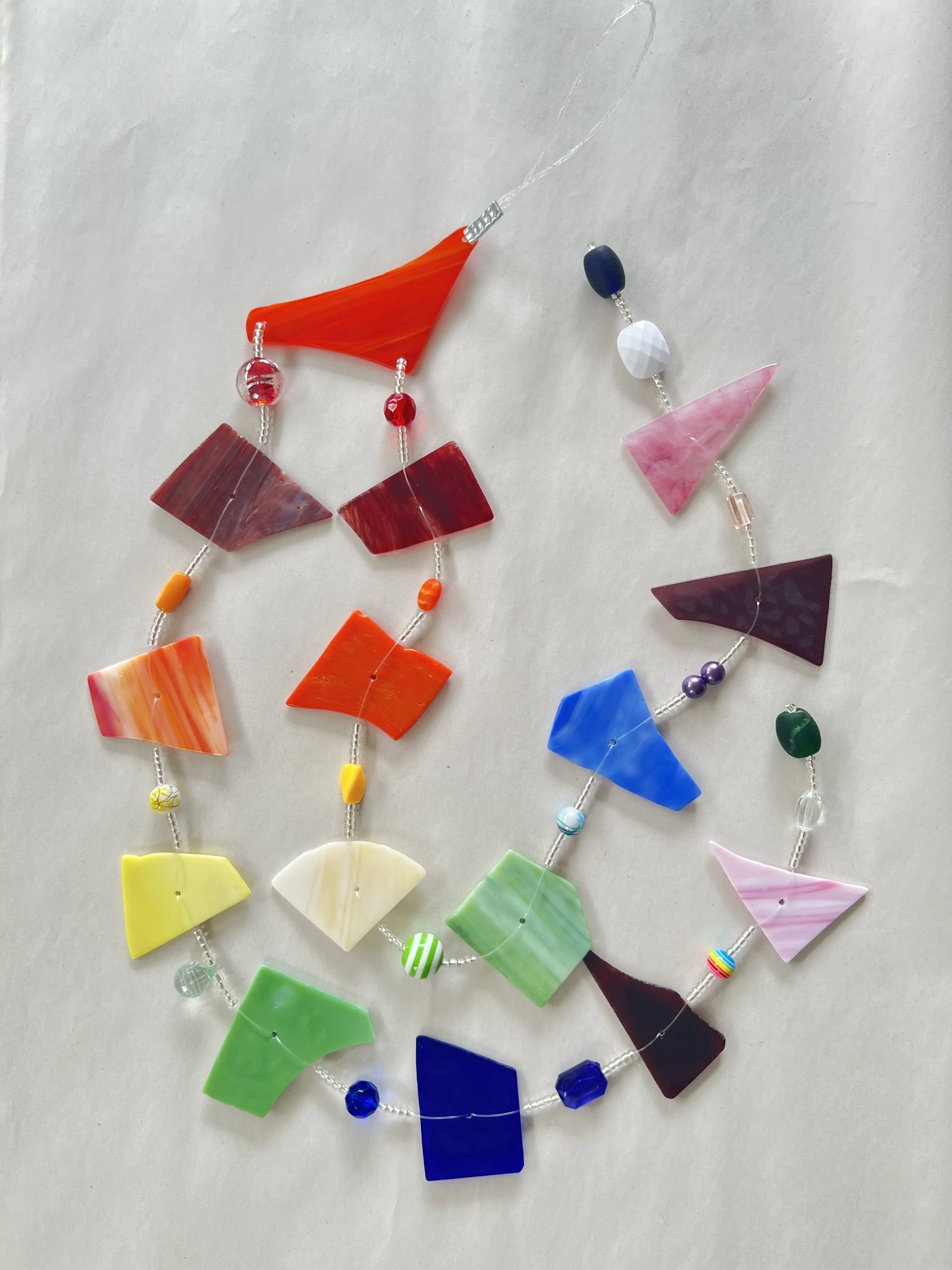 Stained Glass Wind Chime Class