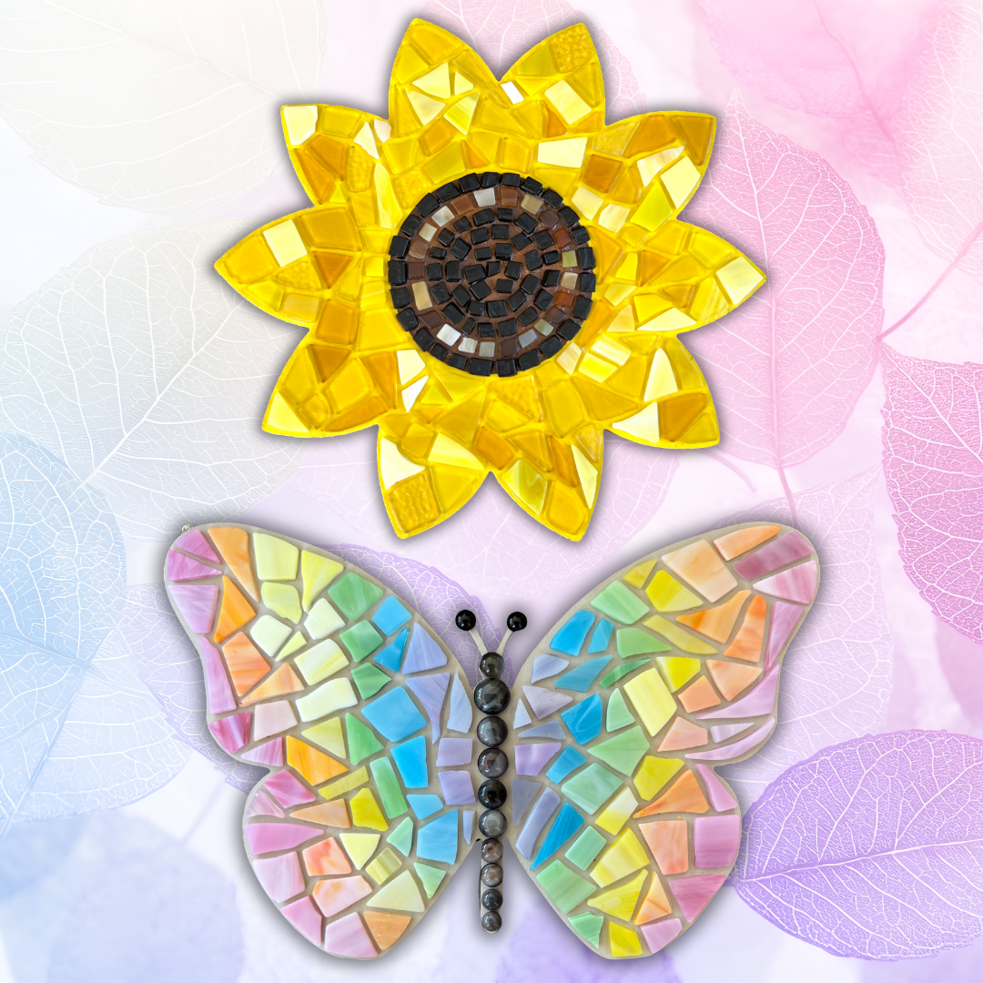 Sunflower or Butterfly Mosaic Class