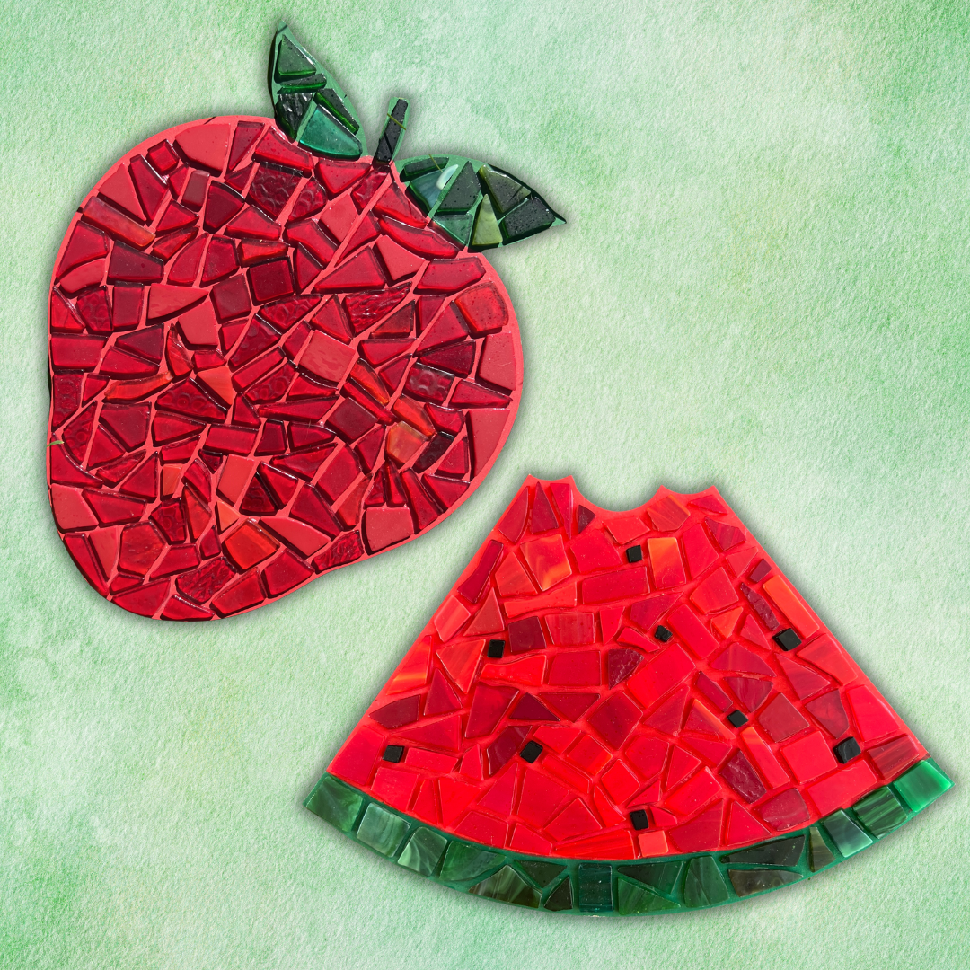 Strawberry or Watermelon Mosaic Class