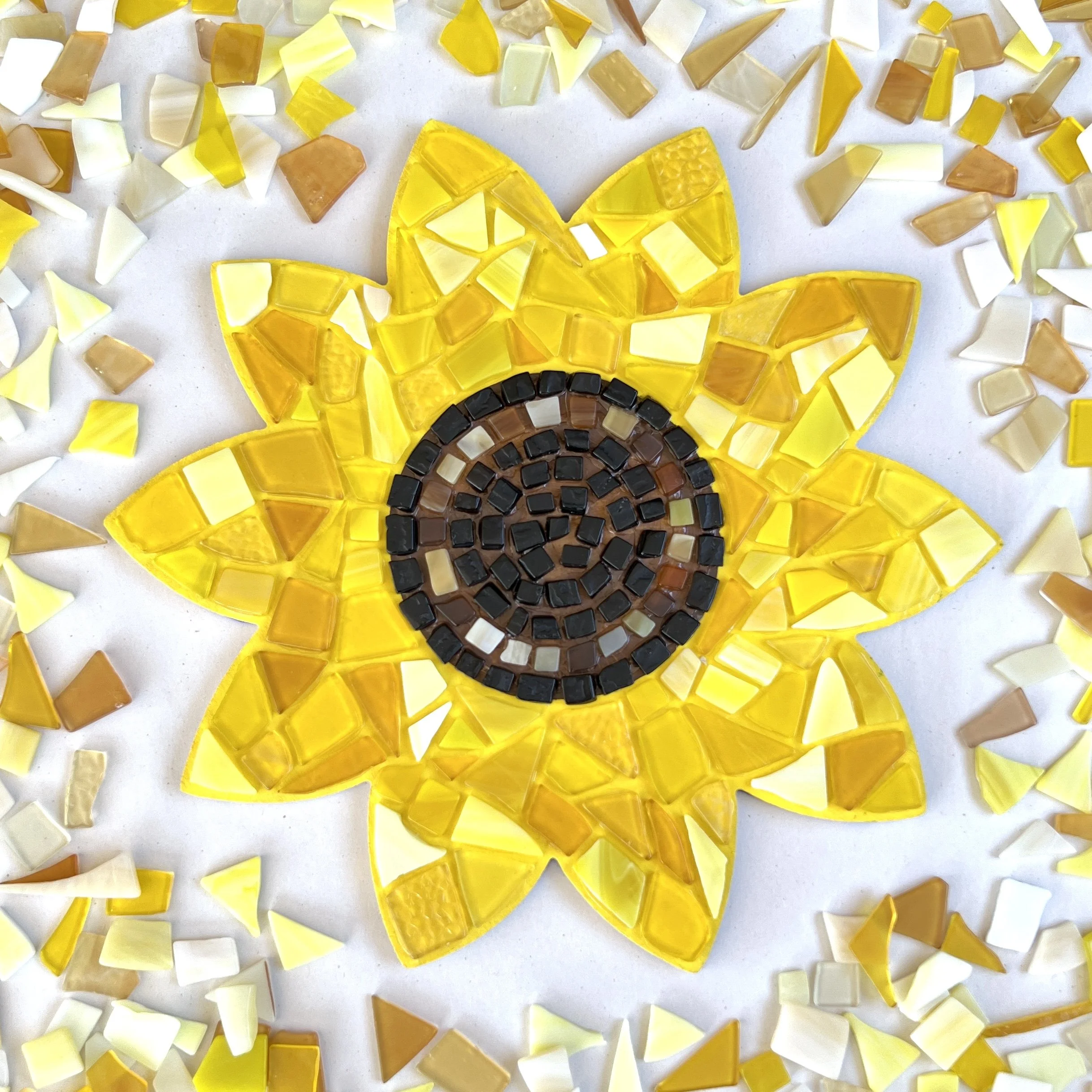 Sunflower Mosaic Class