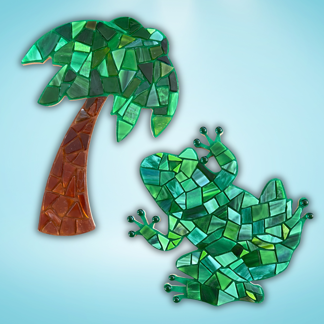 Palm Tree or Frog Mosaic Class