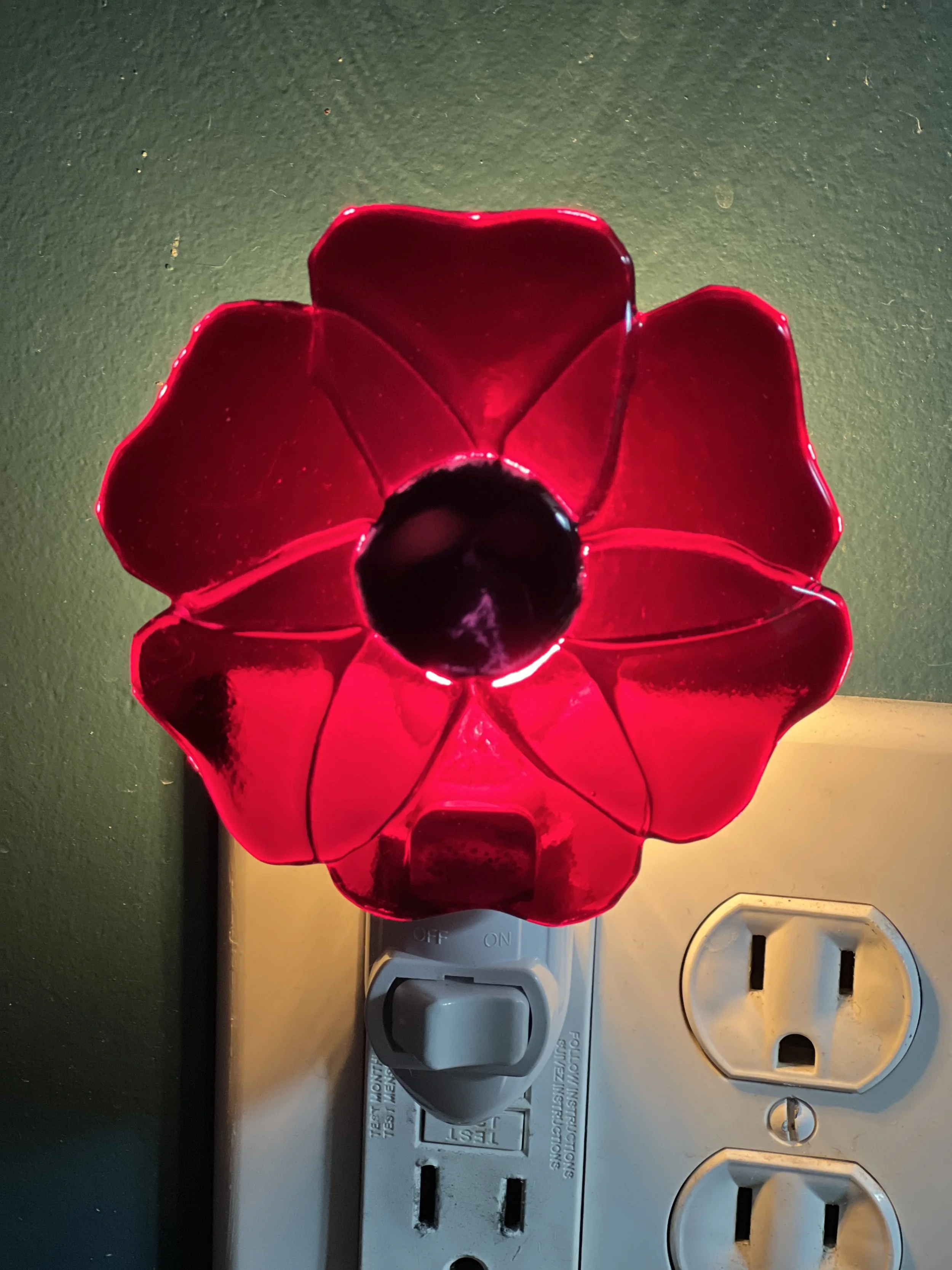 Fused Flower Night Light-1.JPG
