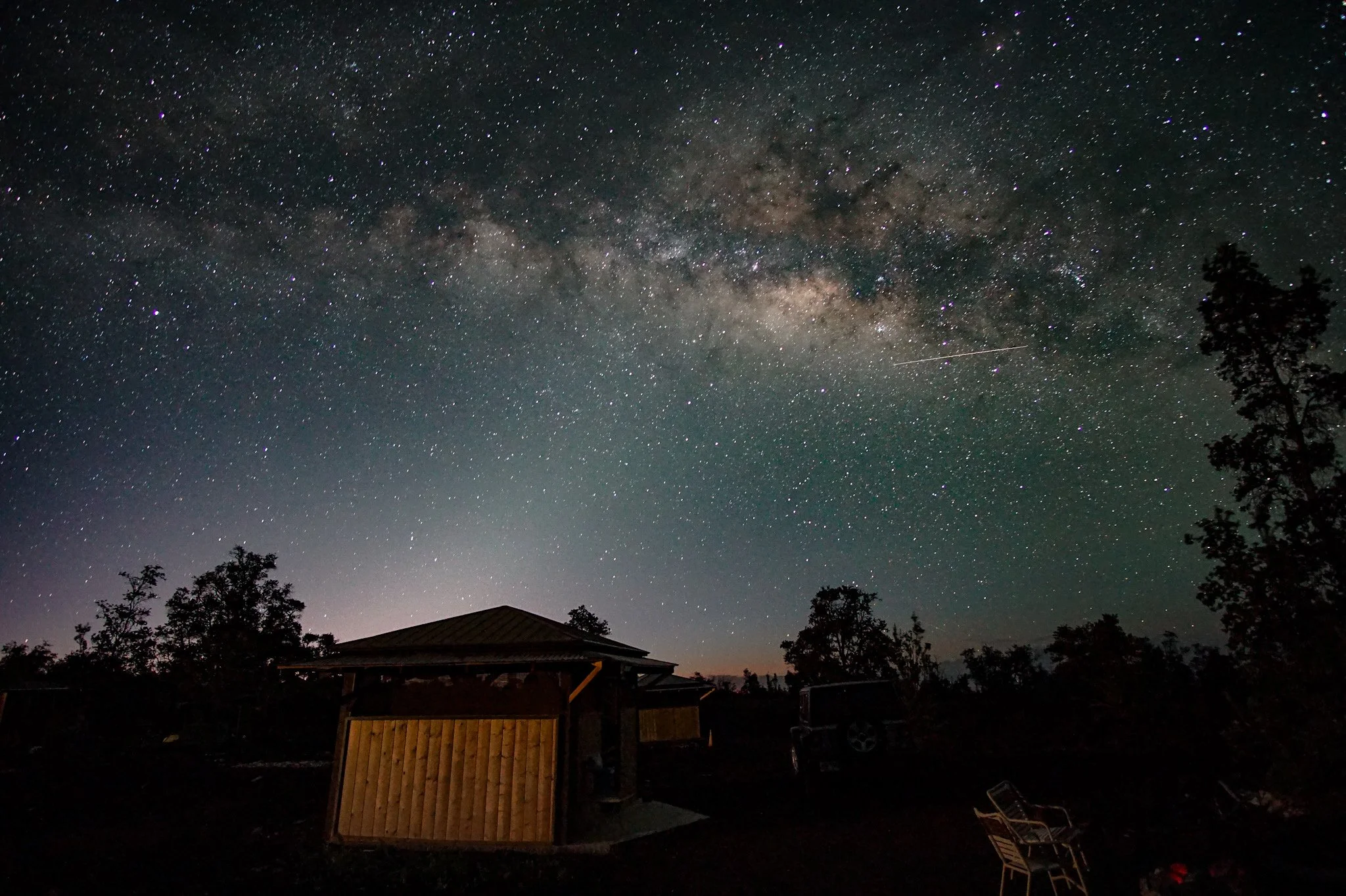Milky Way In Hawaii