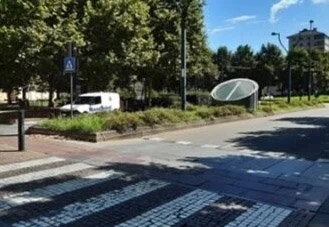 A ventillation and daylight structure from Milan's M1 line