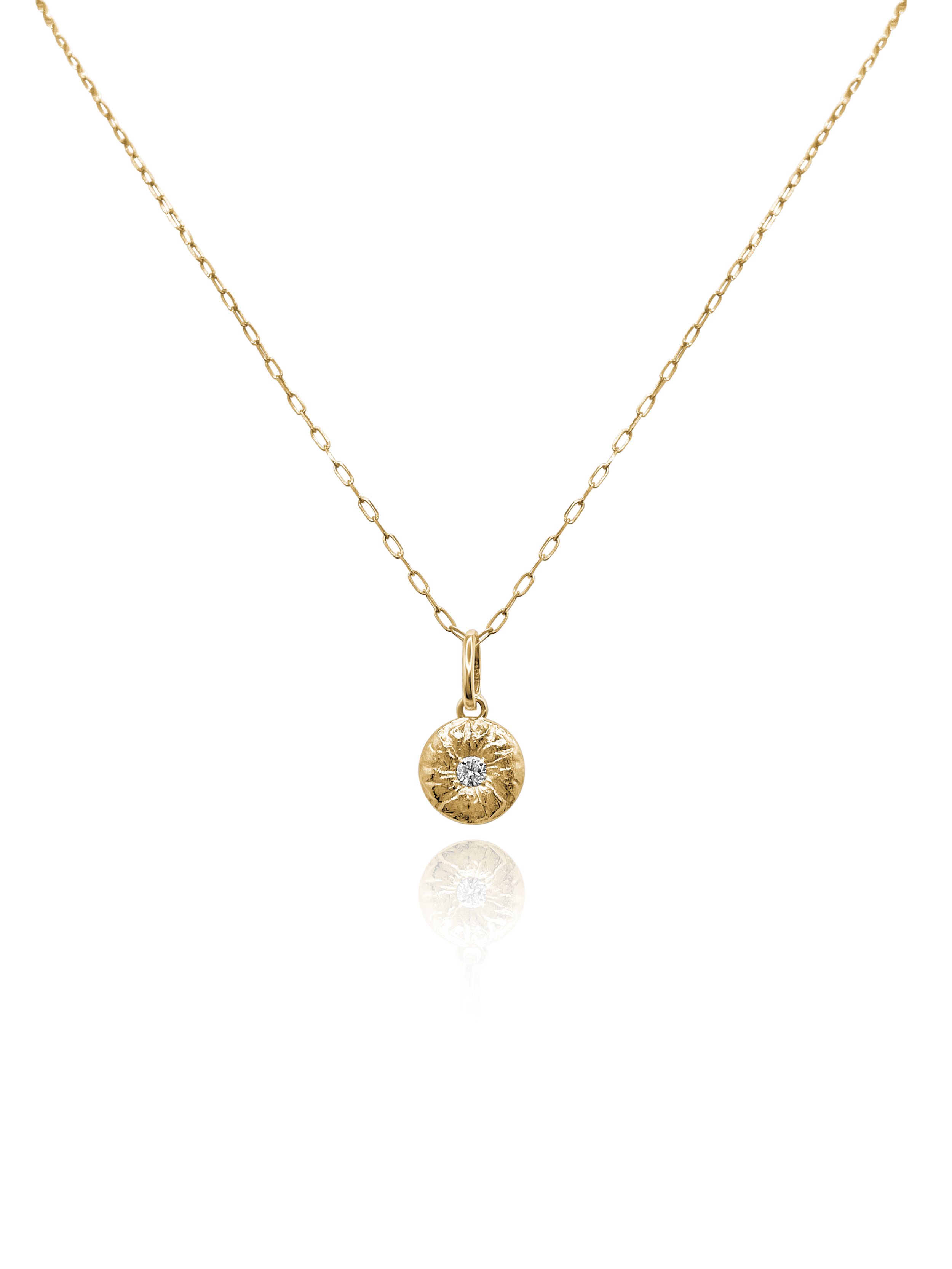 Diamond Donut Necklace