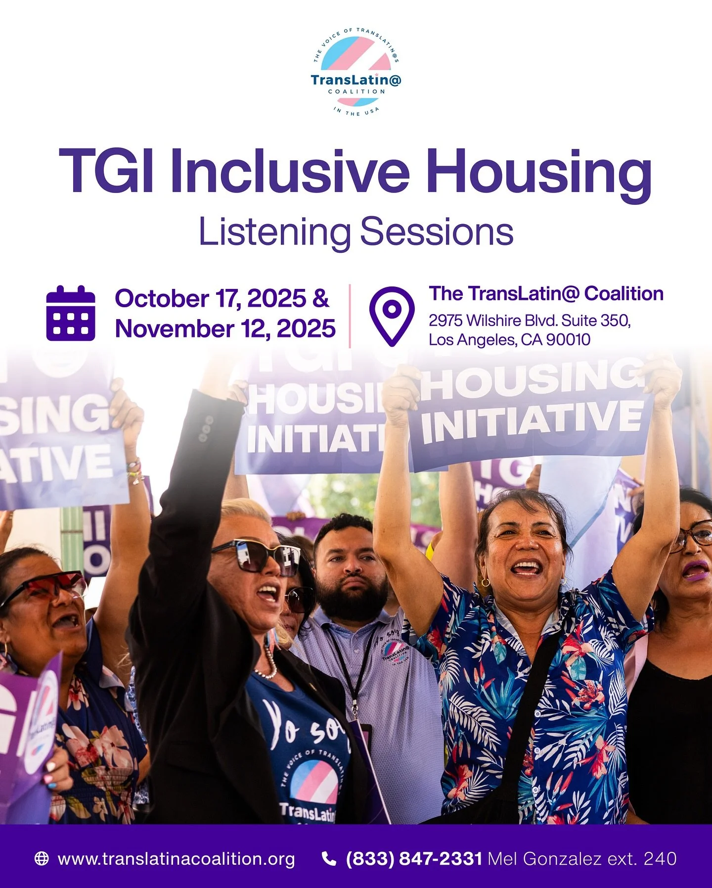 Have you ever stayed in a shelter, worked in one, or supported TGI folks navigating homelessness? We want to hear from YOU.

Join one of our upcoming **TGI Inclusive Housing Listening Sessions** and help shape better, safer support systems for our co