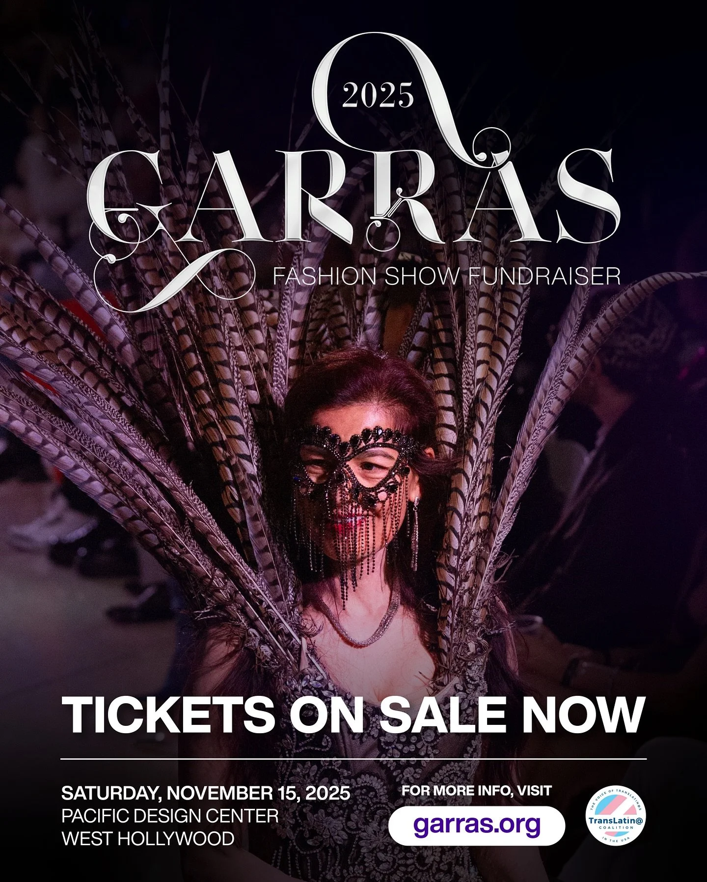 ✨ The wait is OVER  GARRAS 2025 tickets are officially ON SALE! ✨

Get ready for the fiercest runway of the year where Trans, Gender Expansive , and Intersex brilliance takes center stage. 💃🏽⚡

🎟️ TICKETS AVAILABLE NOW: [GARRAS.org](https://garras