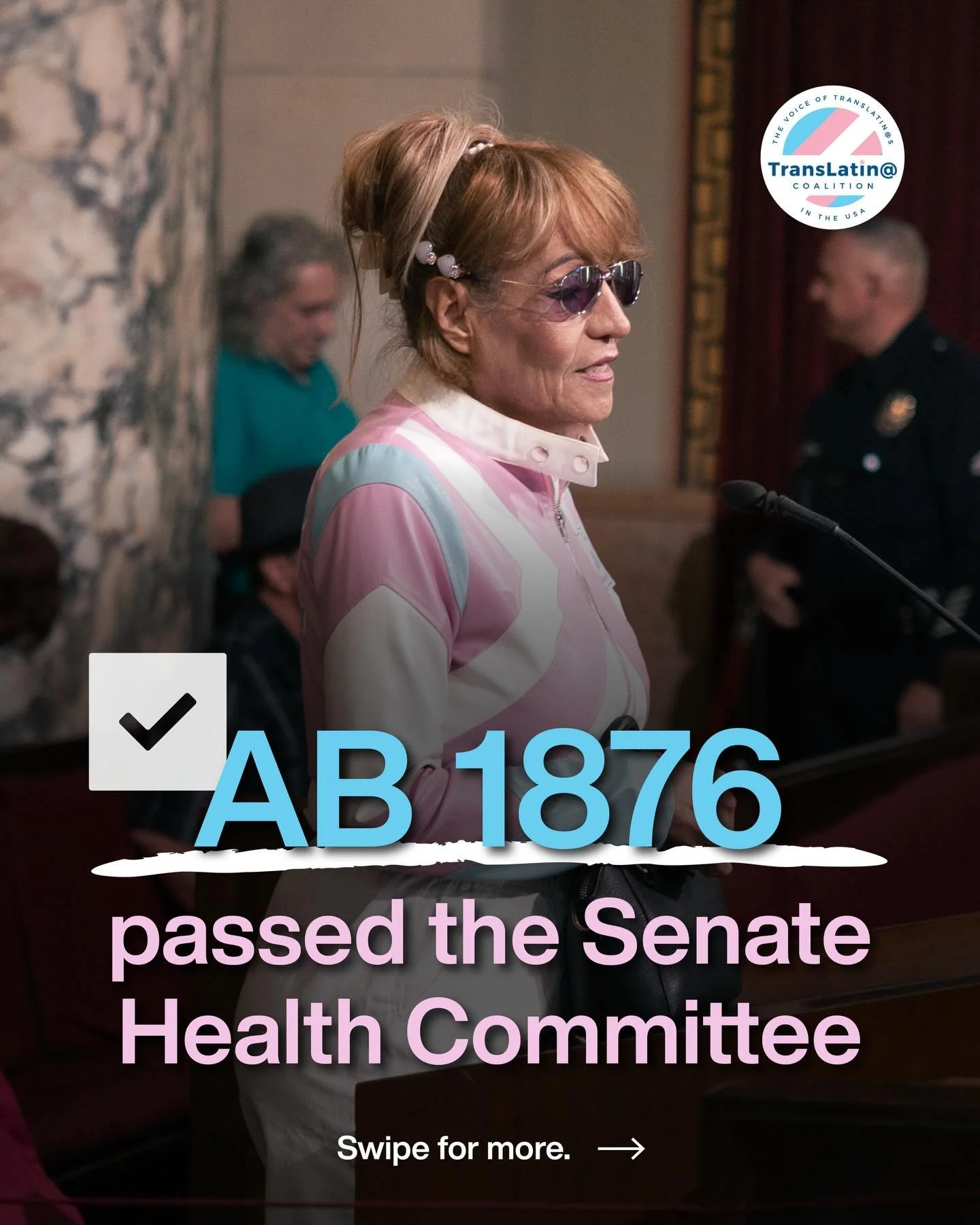 The federal government is coming for our health care. California is fighting back. 💜

AB 1876 the Fair Care for All Act  just moved to the Senate Health Committee. This bill would write federal nondiscrimination protections directly into California 