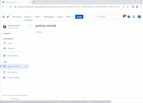 Developing a Jira App: Getting Started with Atlassian Forge — Moser ...