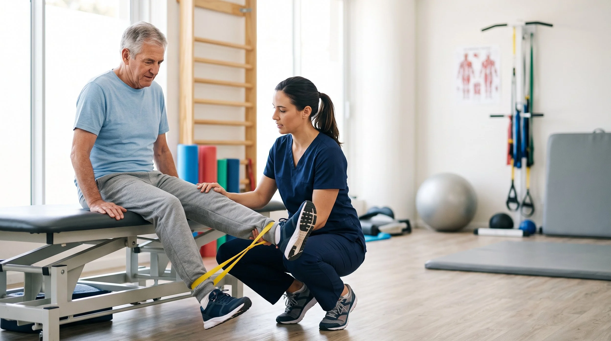 Physical therapy after surgery