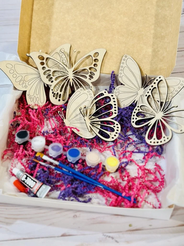 Butterfly Magnet DIY Painting Kit
