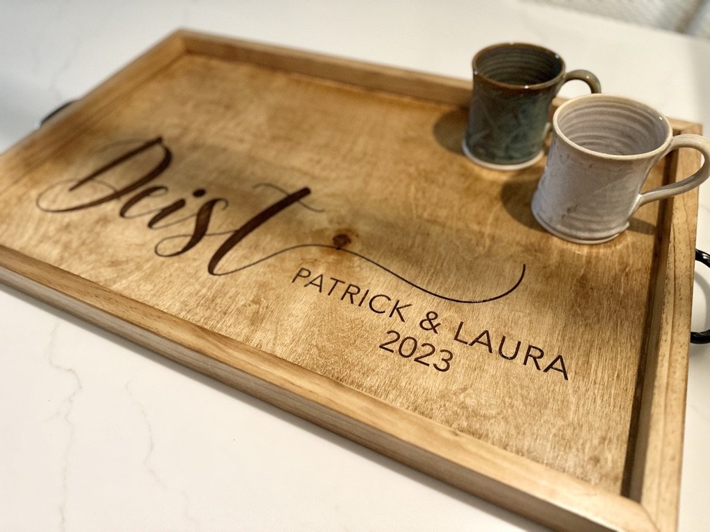 Personalized Serving Tray