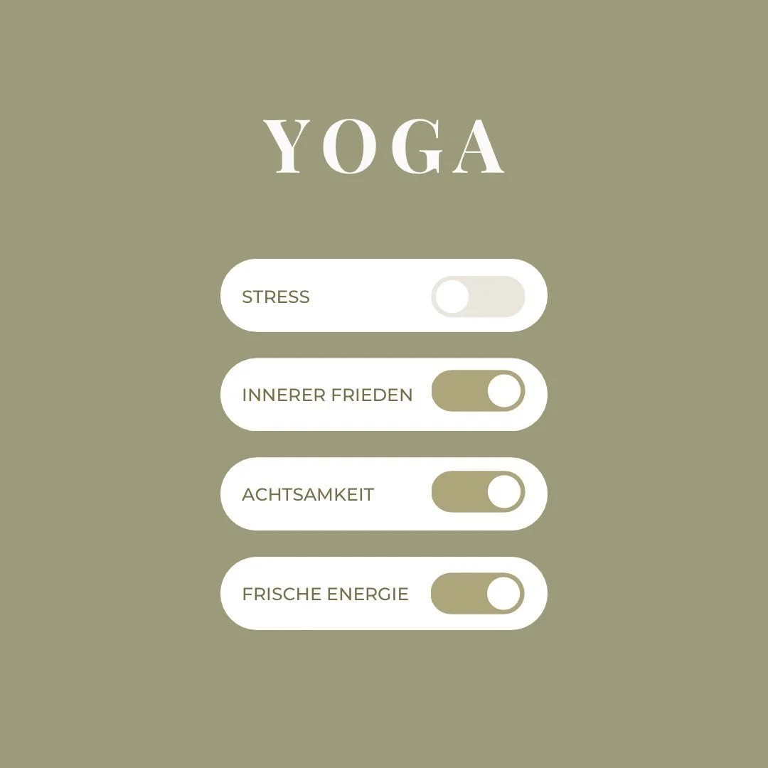 Neuer Yogakurs ✨ Es gibt viele Gr&uuml;nde warum man Yoga praktiziert. Ich pers&ouml;nlich merke einen riesen Unterschied in meinem inneren Erleben, nach dem ich ge&uuml;bt habe. Ich bin zufriedener, weniger reaktiv und mein K&ouml;rper f&uuml;hlt si