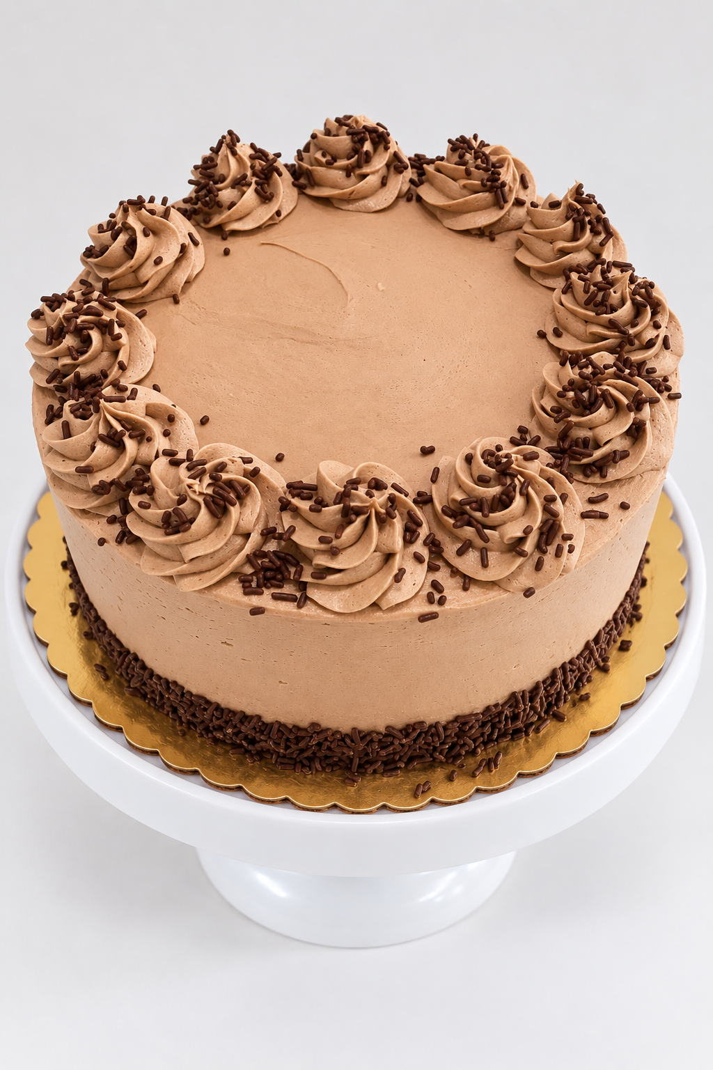 Chocolate Cake with Chocolate Buttercream