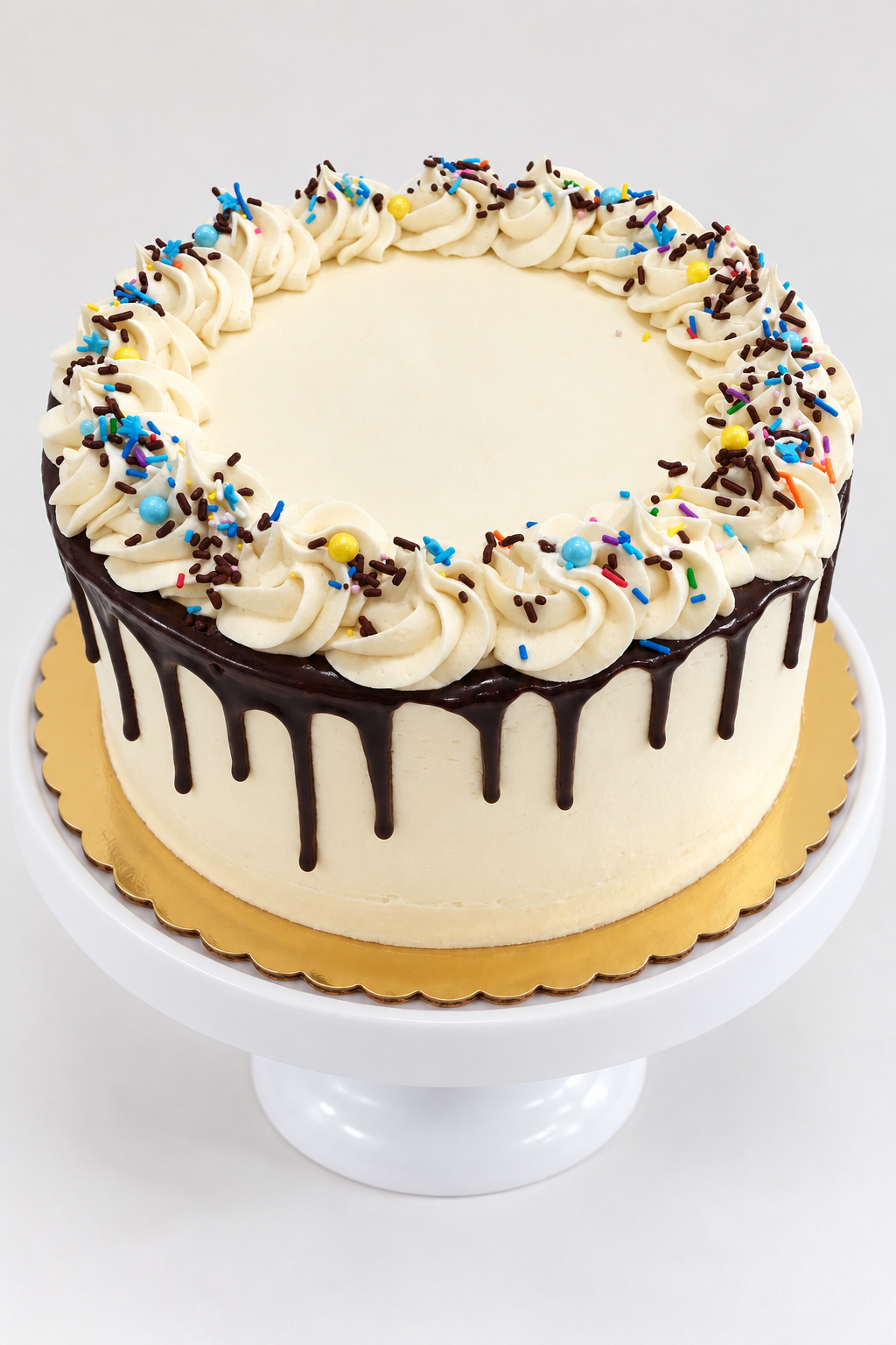 Chocolate Cake with Vanilla Buttercream