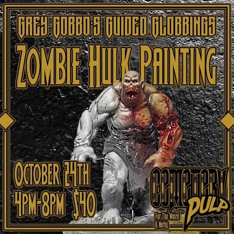 Grey Gobbo's Guided Globbings: Zombie Hulk Miniature Painting