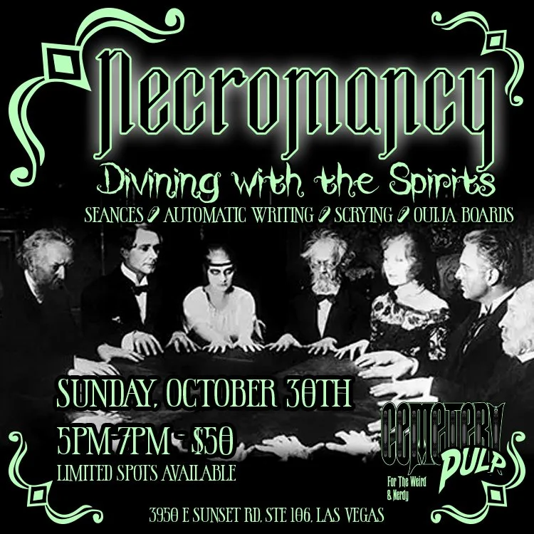 Necromancy - Divining with the Spirits Hosted by the Urban Fortuneteller