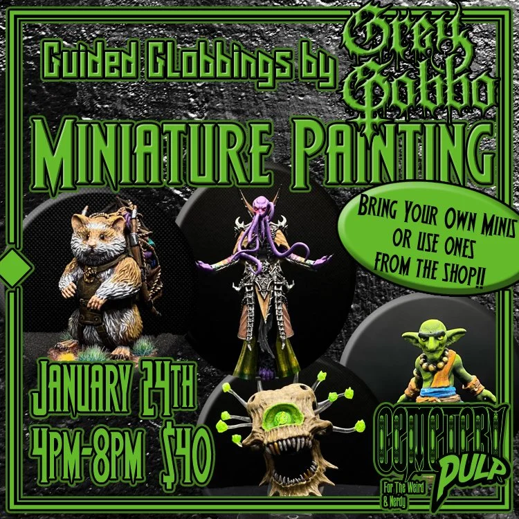 Grey Gobbo's Guided Globbings: Miniature Painting